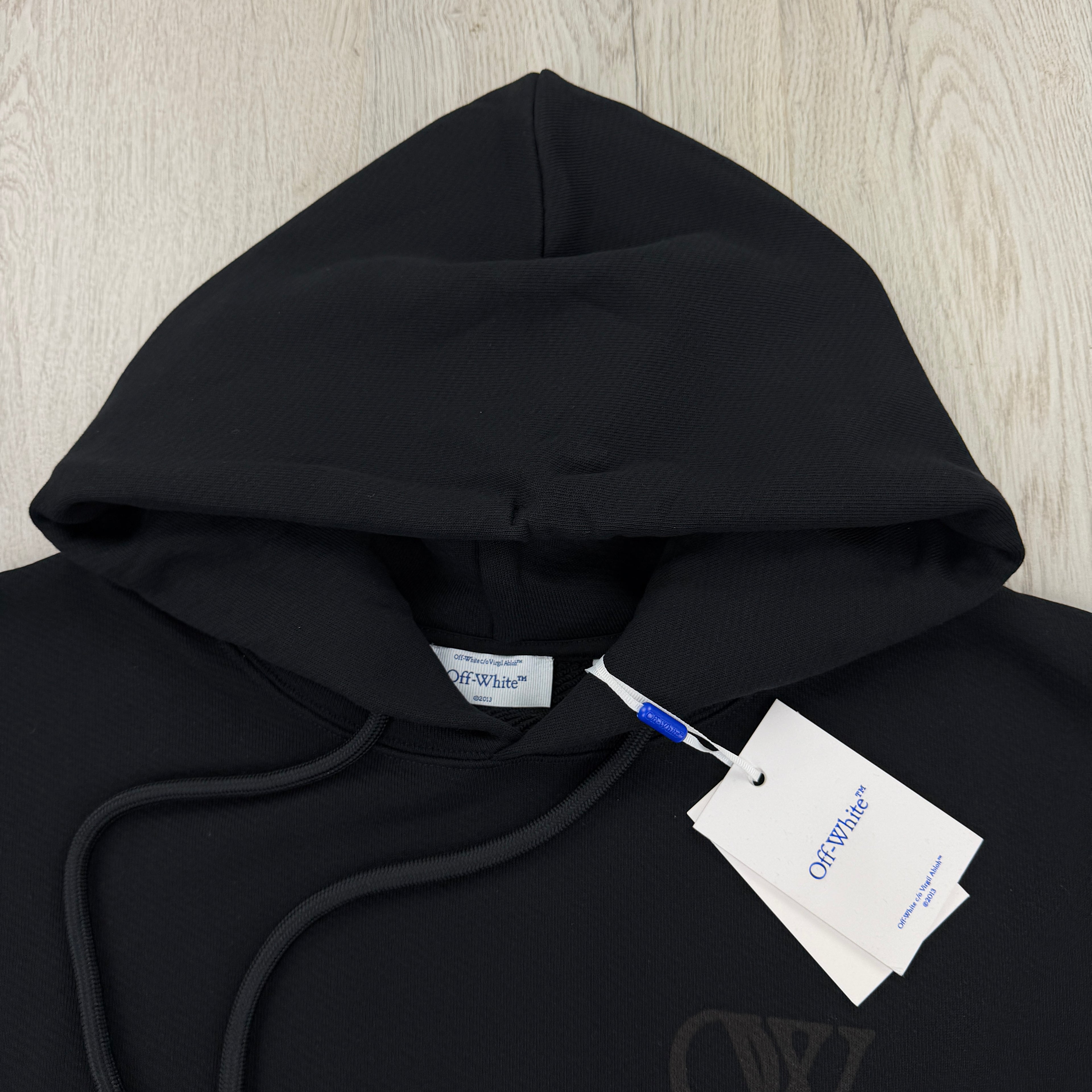 Off White Men’s Black Caravaggio Pullover Hoodie