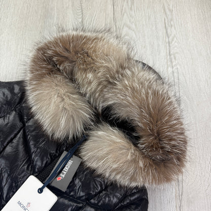 Moncler Women’s Fulmarus Black Down Jacket - Size 2