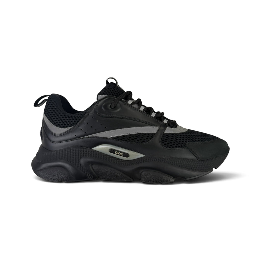 Dior B22 Men’s Triple Black Runners - 44 (Fit Uk 9/9.5)