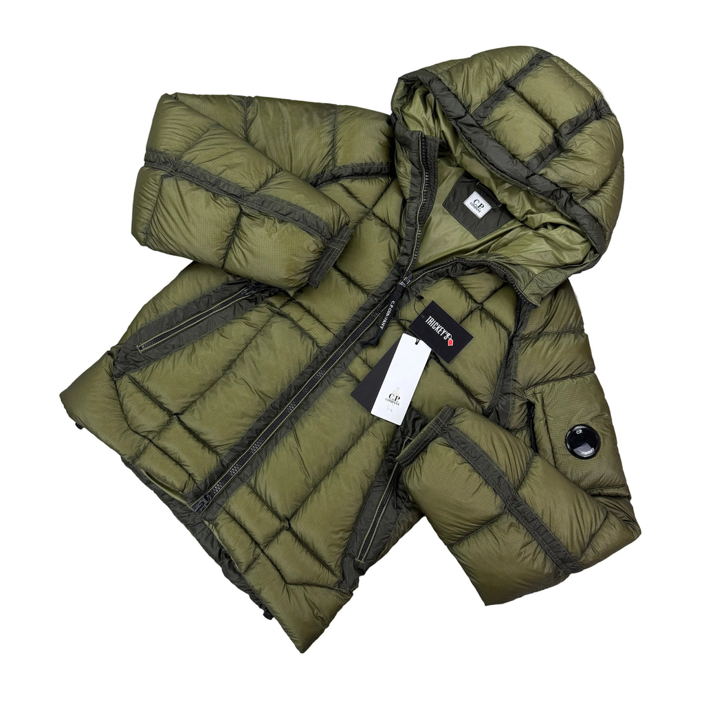 Cp Company Men’s Zip-up D.D Hooded Down Jacket