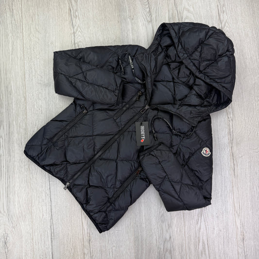 Moncler Women’s Oulx Black Zip-up Jacket - Size 3