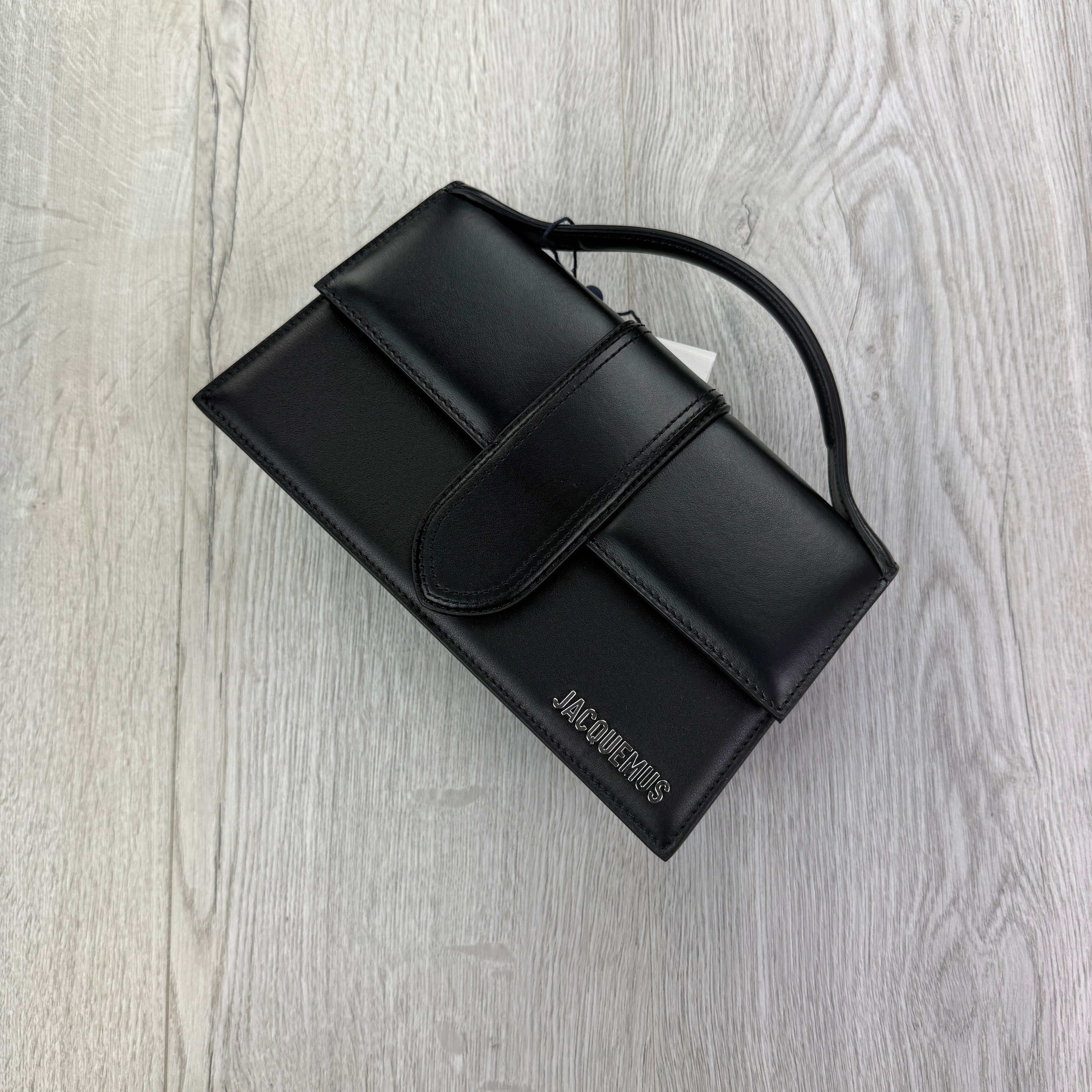 Jacquemus Women’s Black Silver Large Bambino Bag