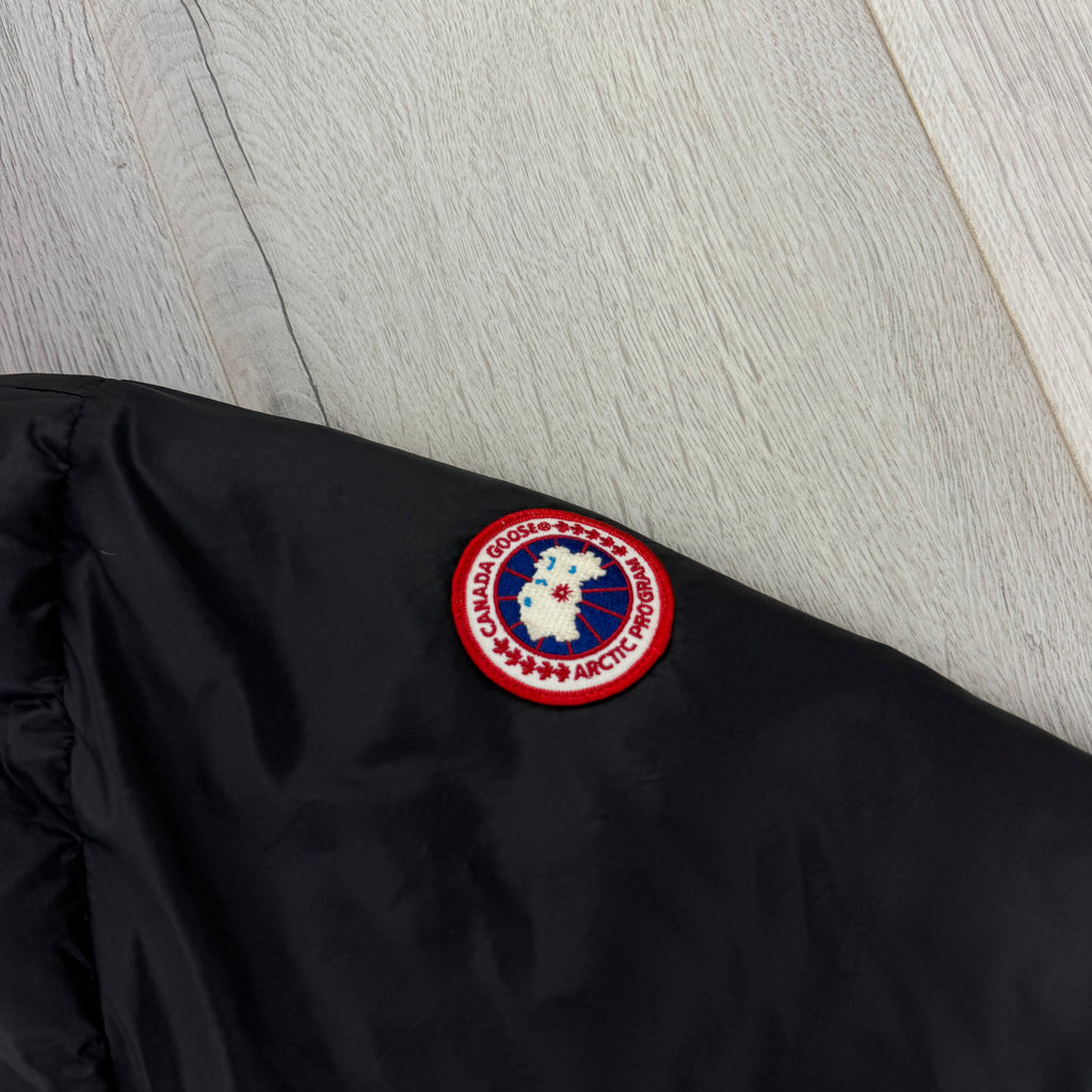 Canada Goose Men’s Black Zip-up Lodge Jacket - XL