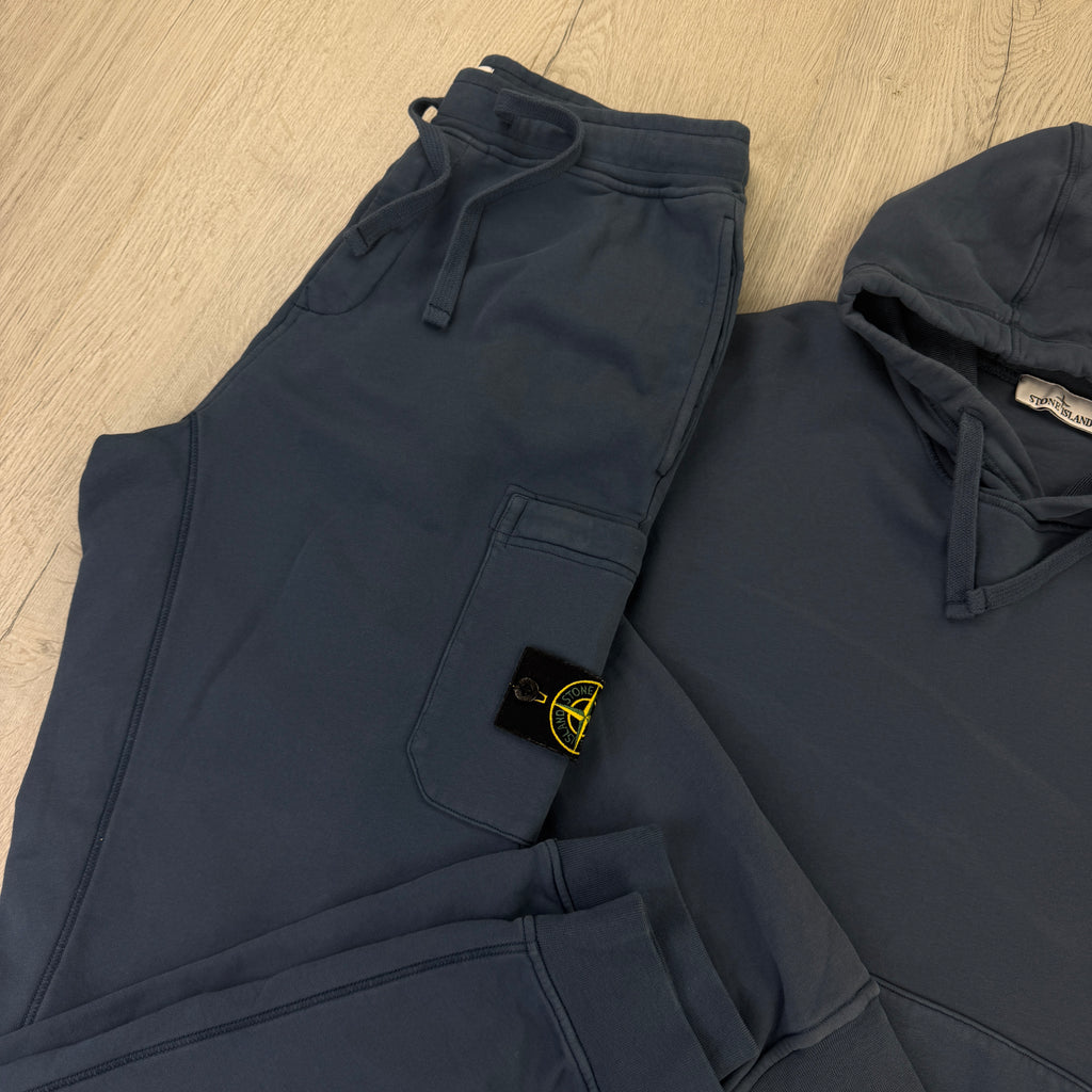 Stone Island Men’s Navy Full Tracksuit - XL Fit