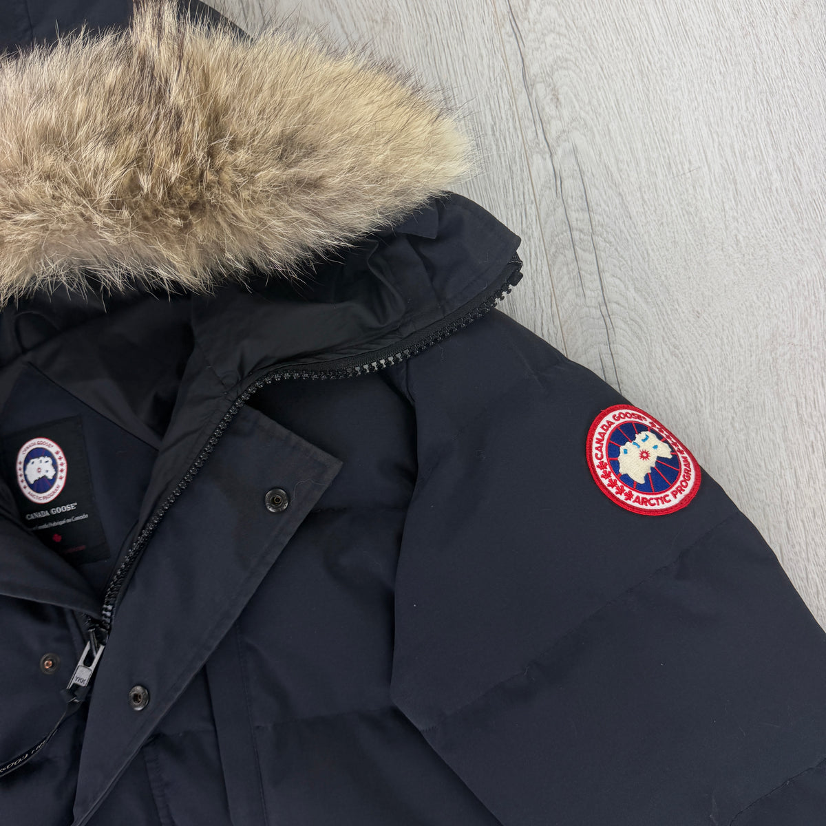 Canada Goose Men’s Navy Carson Parker Jacket - Medium