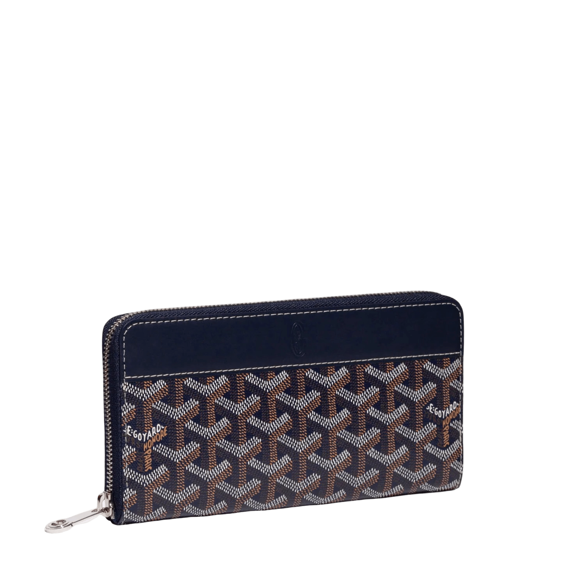 Goyard Matignon GM Wallet Navy