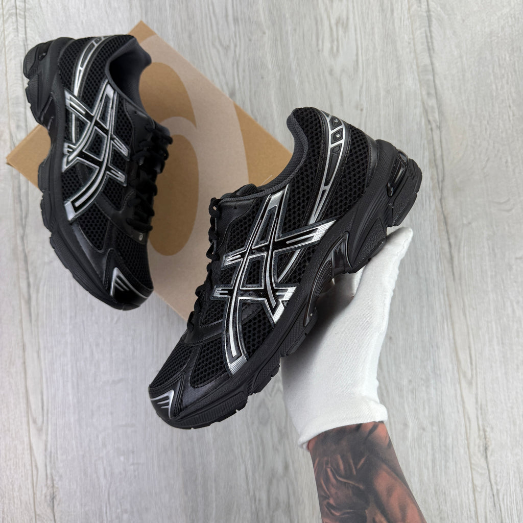 Asics Men’s Black/Pure Silver Trainers
