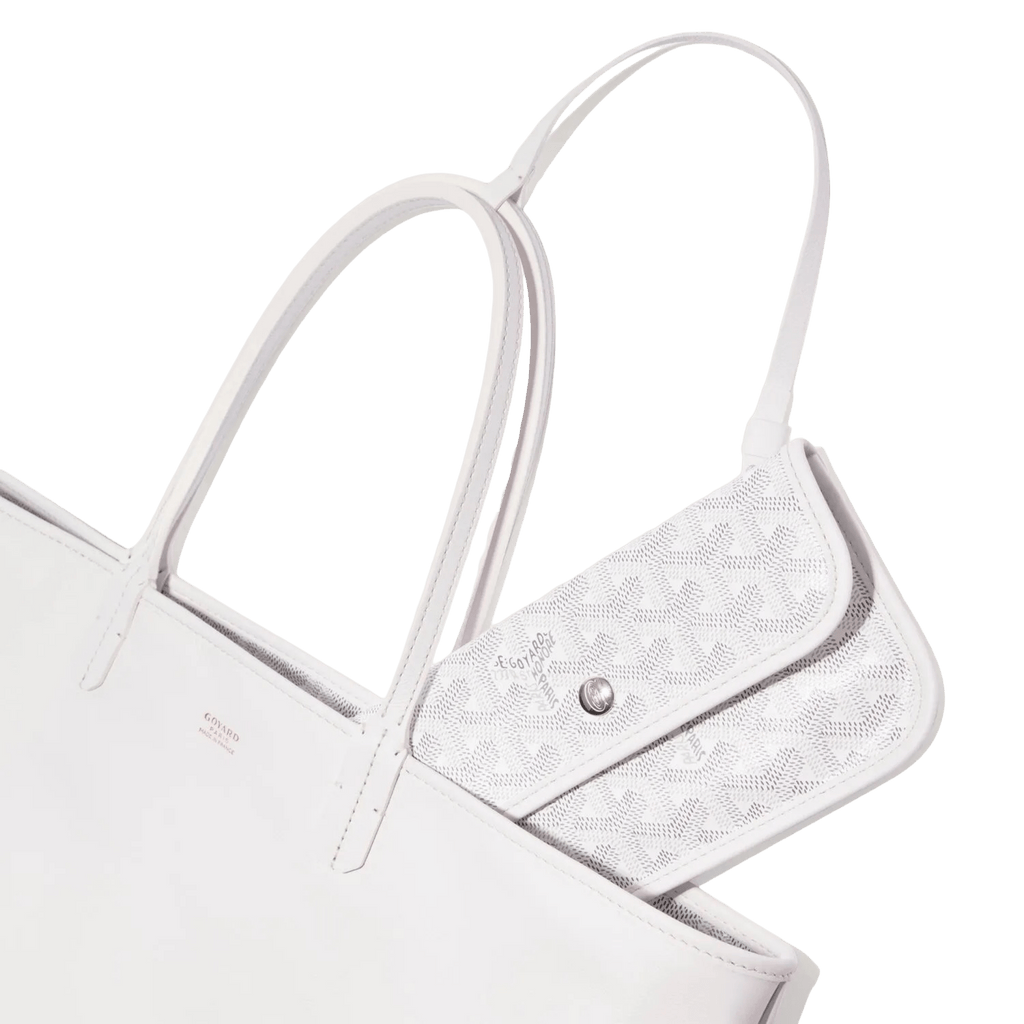 Goyard Anjou PM Bag White