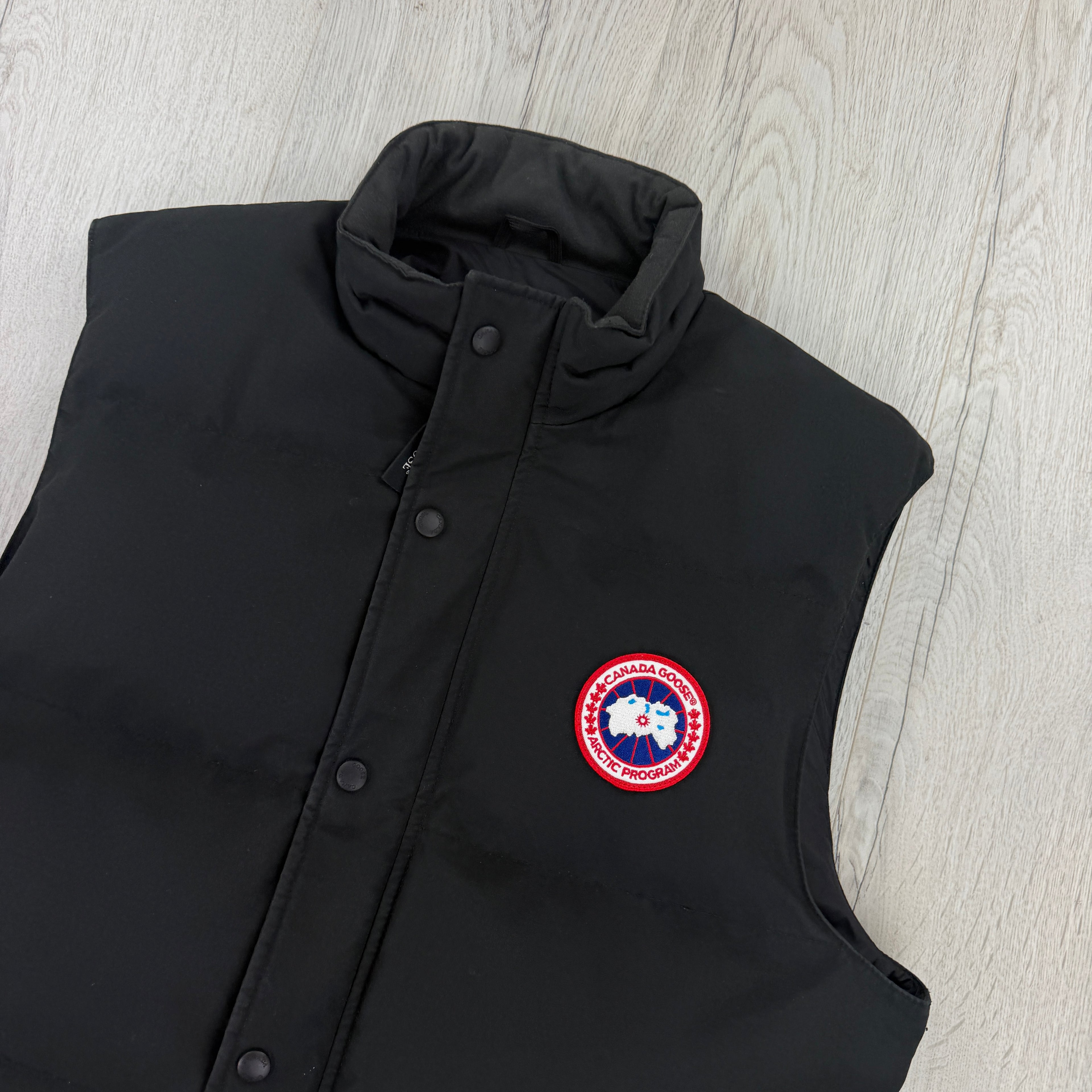 Canada Goose Men’s Black Bodywarmer - Large