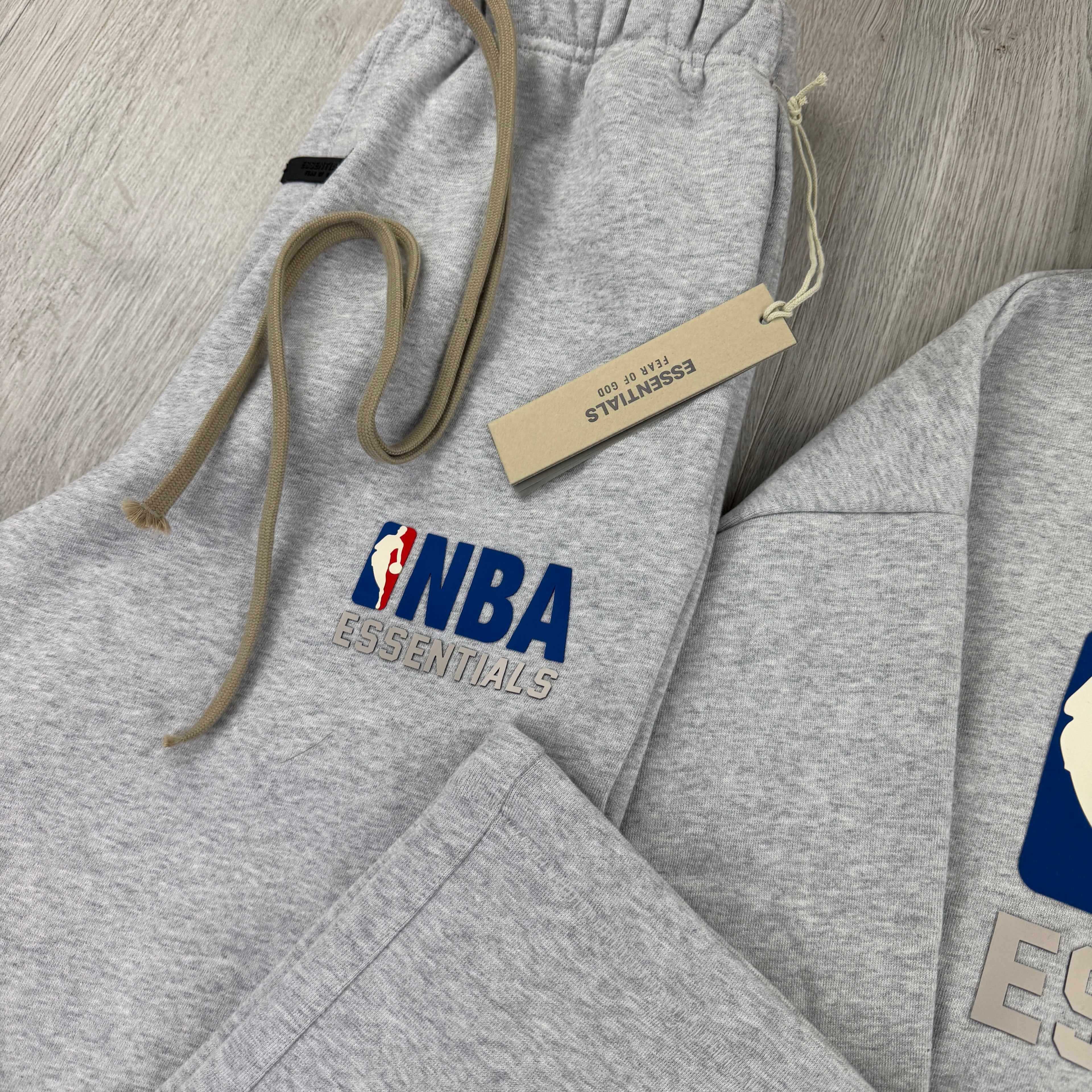 Essentials x NBA Men’s Grey Full Tracksuit