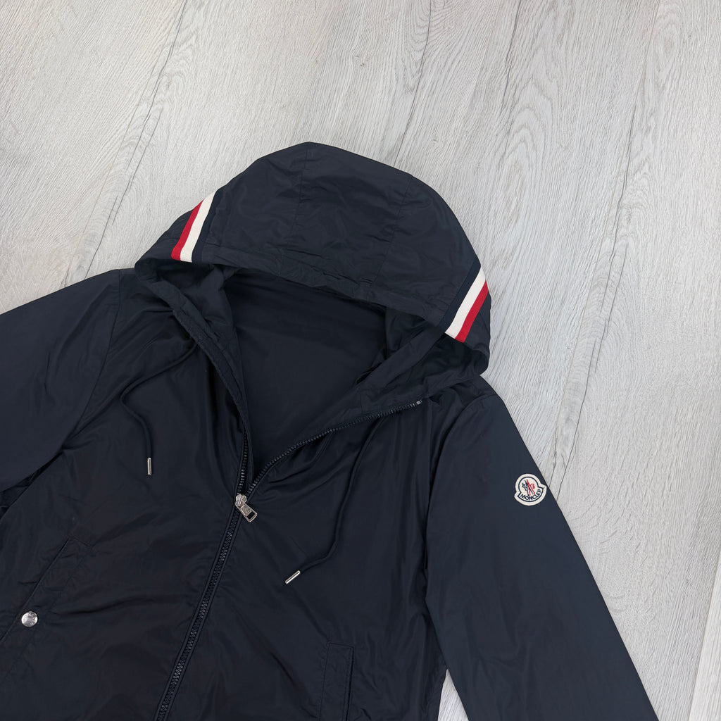 Moncler Men’s Navy Grimpeurs Zip-up  Windbreaker Jacket - Size 1