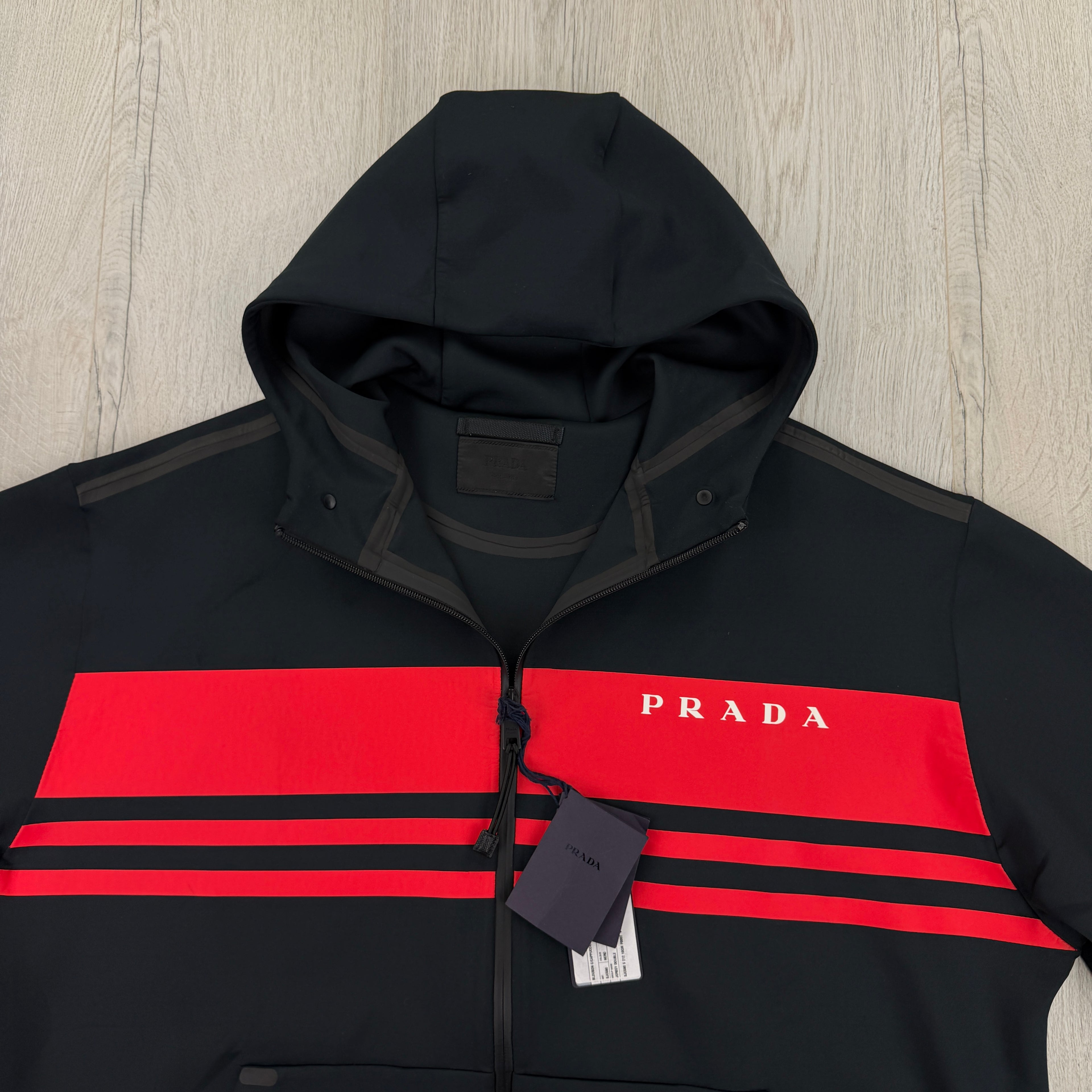 Prada Linea Rossa Technical Track Jacket