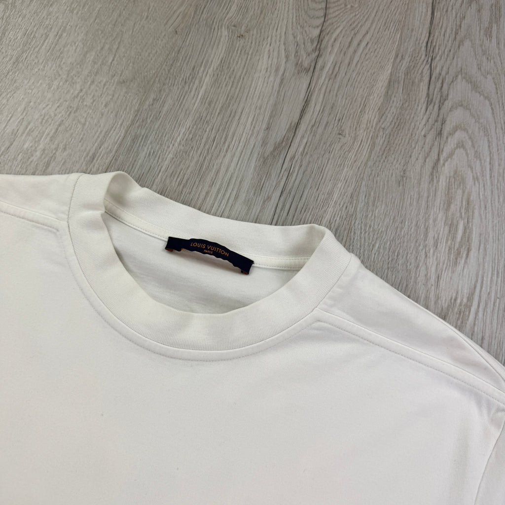Louis Vuitton x NBA Men’s White T-shirt - Medium
