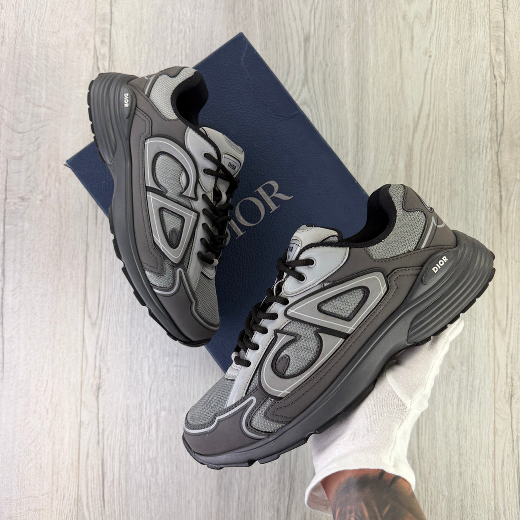 Dior B30 Men’s Dark Grey Anthracite Runners - 43 (Uk 9)