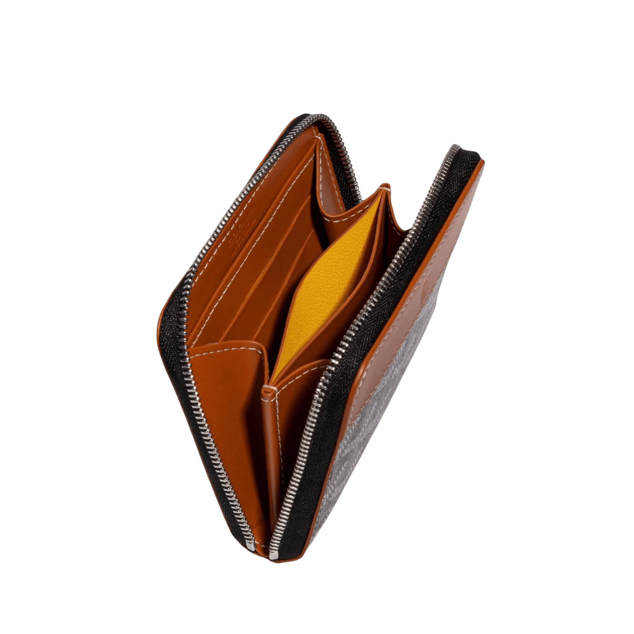 Goyard Matignon PM Wallet Black Tan