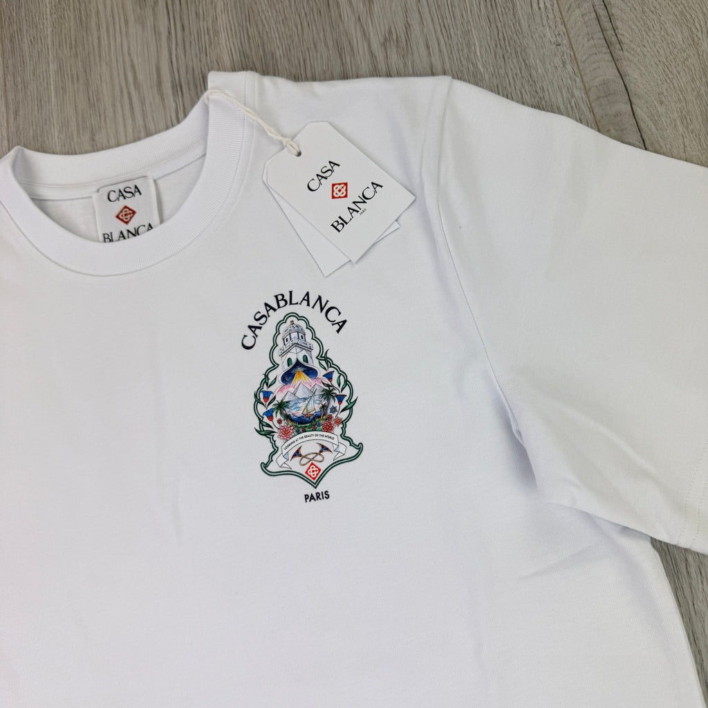 Casablanca Men’s White T-shirt