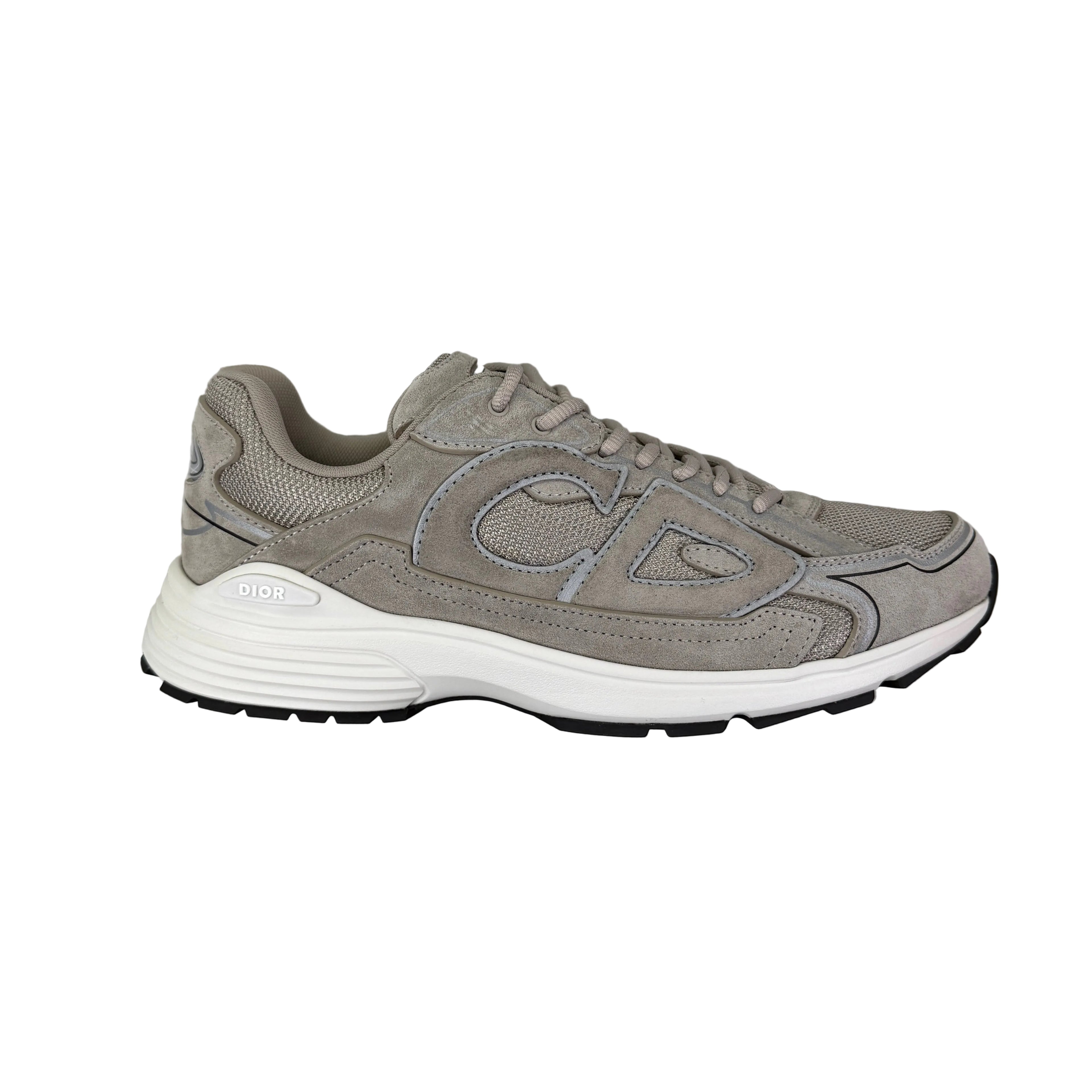 Dior B30 Men’s Full Suede Grey Trainers - 43.5 (Uk 9.5)