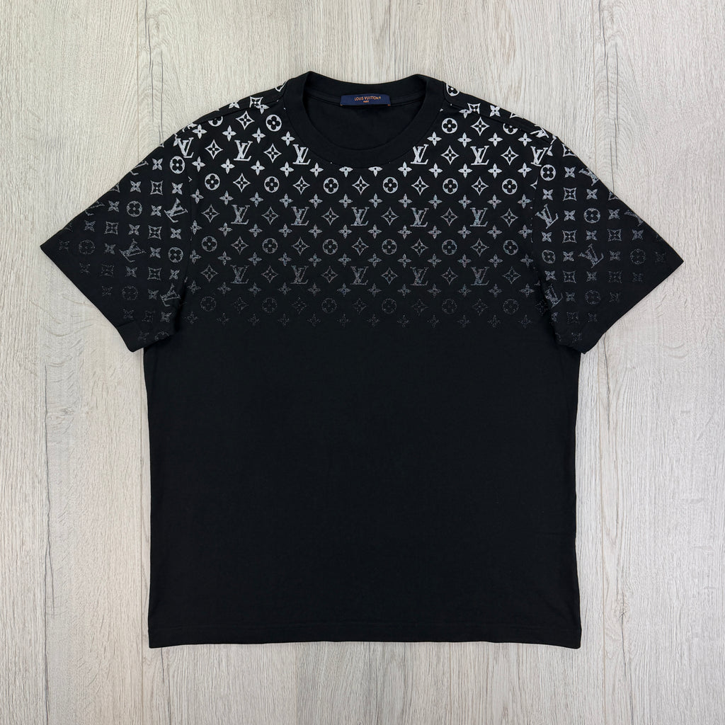 Louis Vuitton Men’s Black Gradient T-shirt - Large