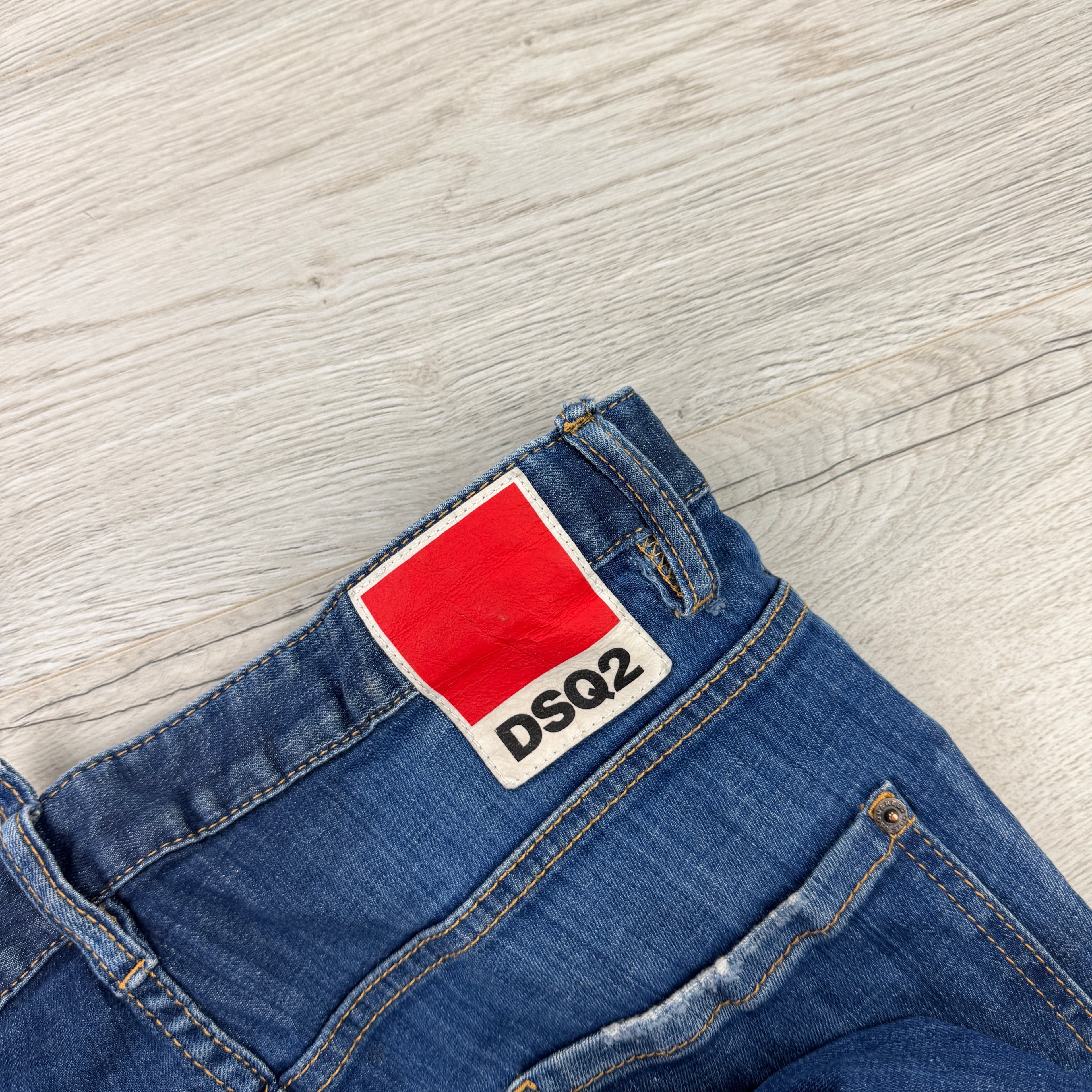 Dsquared2 Men’s Blue Distressed Cool Guy Jeans - 50 (Uk 33)