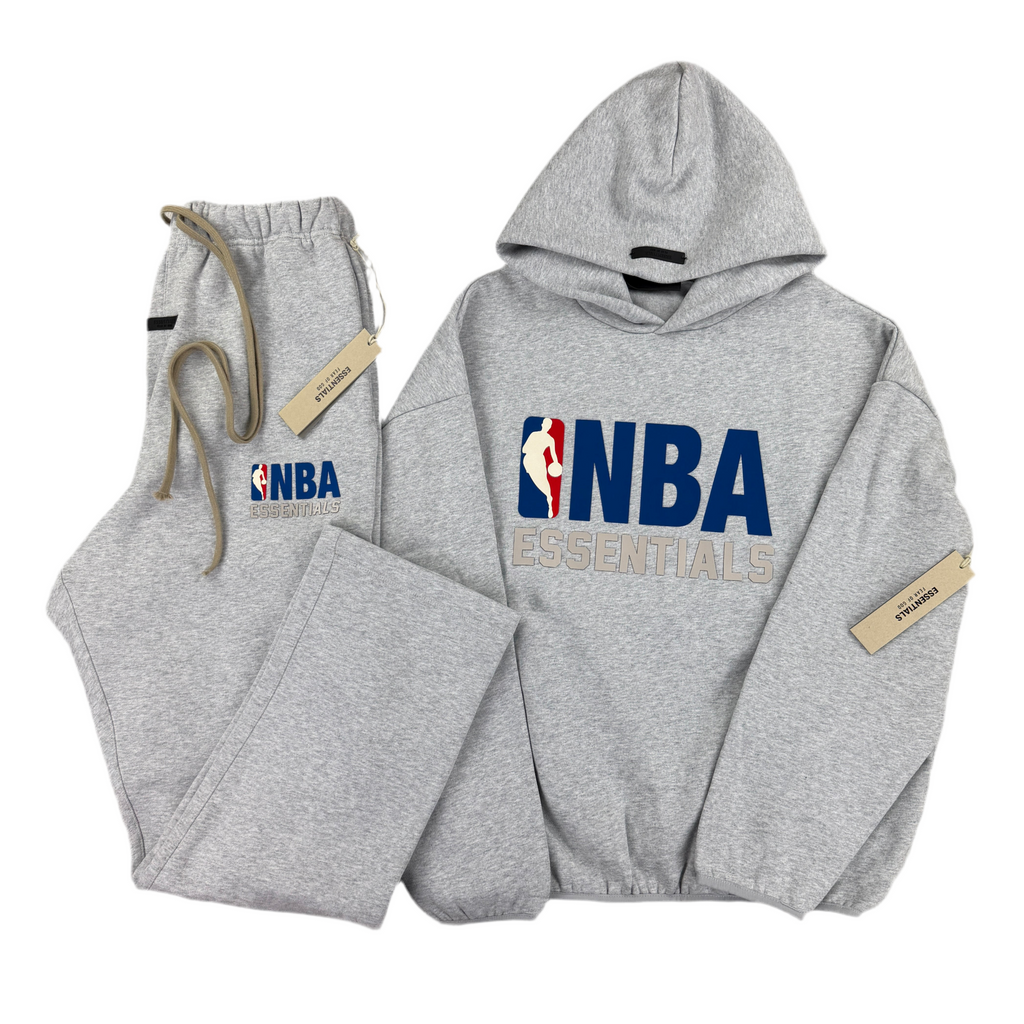 Essentials x NBA Men’s Grey Full Tracksuit