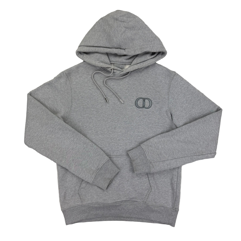 Christian Dior Men’s Grey Pullover Hoodie - Small Slim