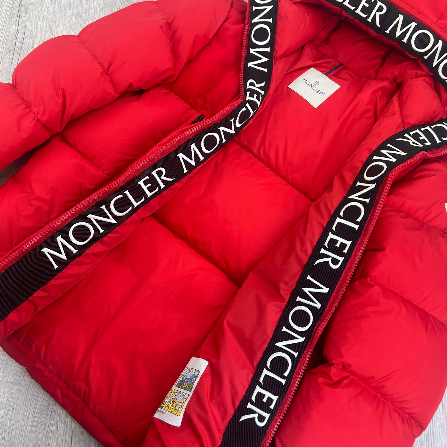 Moncler Men’s Montclar Red Down Jacket