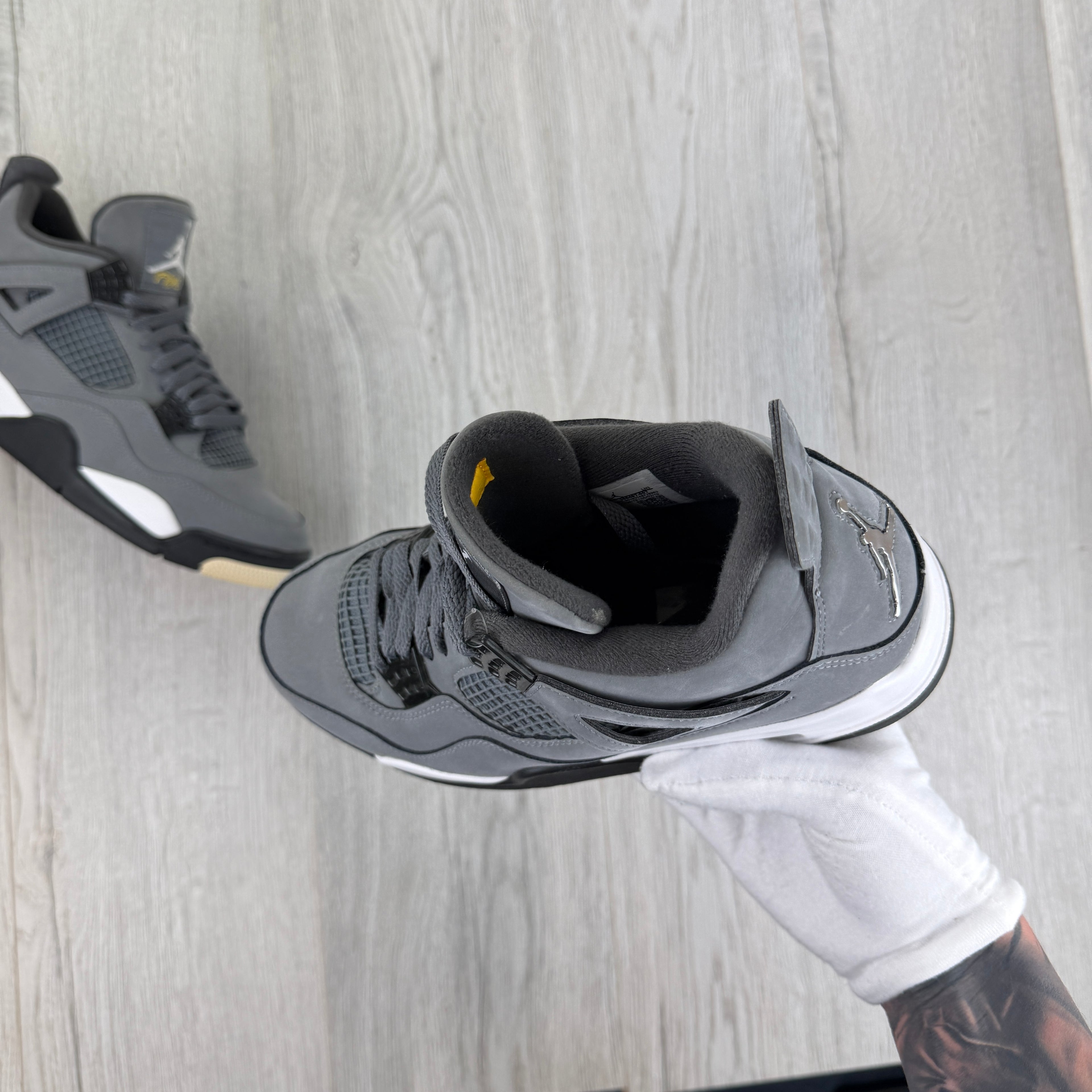 Jordan 4 Retro Men’s Cool Grey Trainers - Uk 8.5