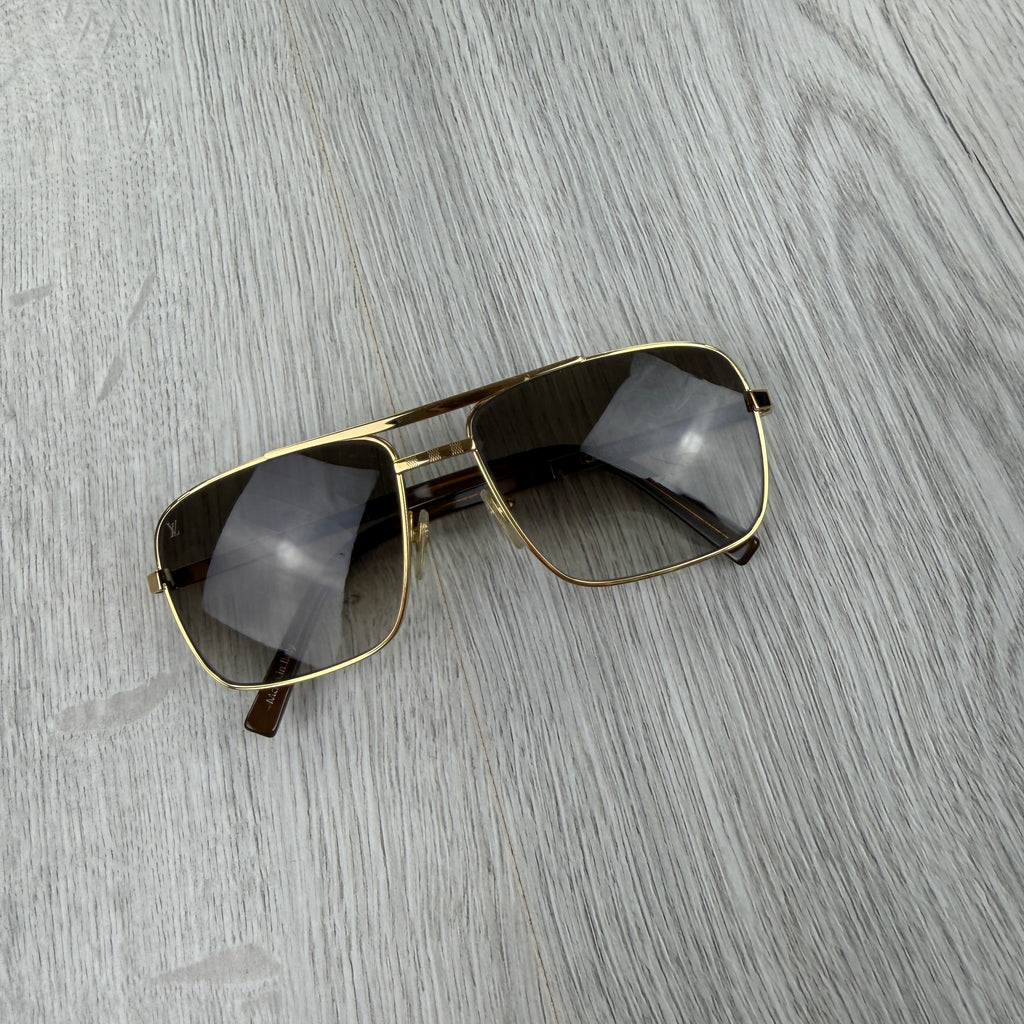 Louis Vuitton Men’s Gold Attitude Sunglasses