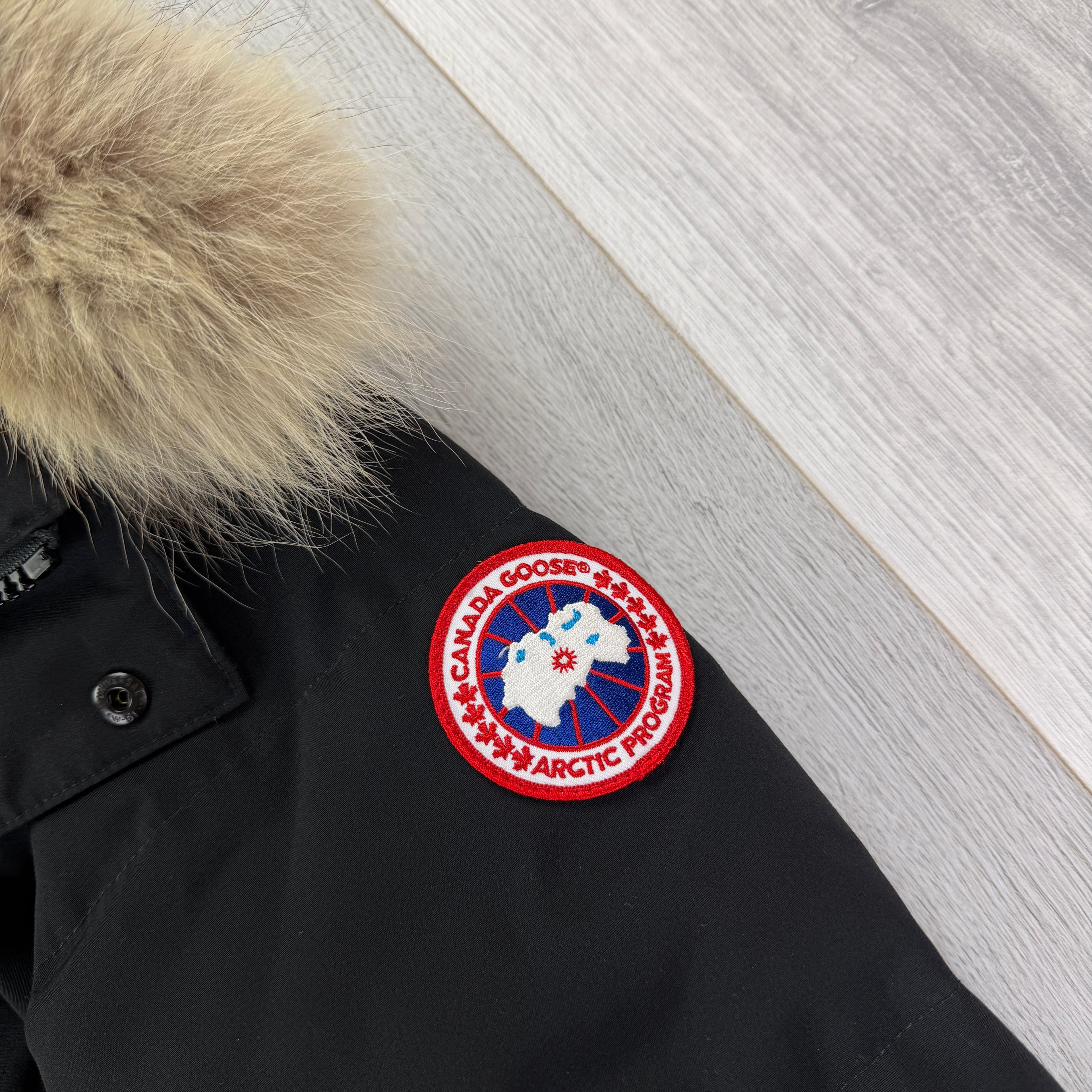 Canada Goose Men’s Black Emory Parker Jacket - Small