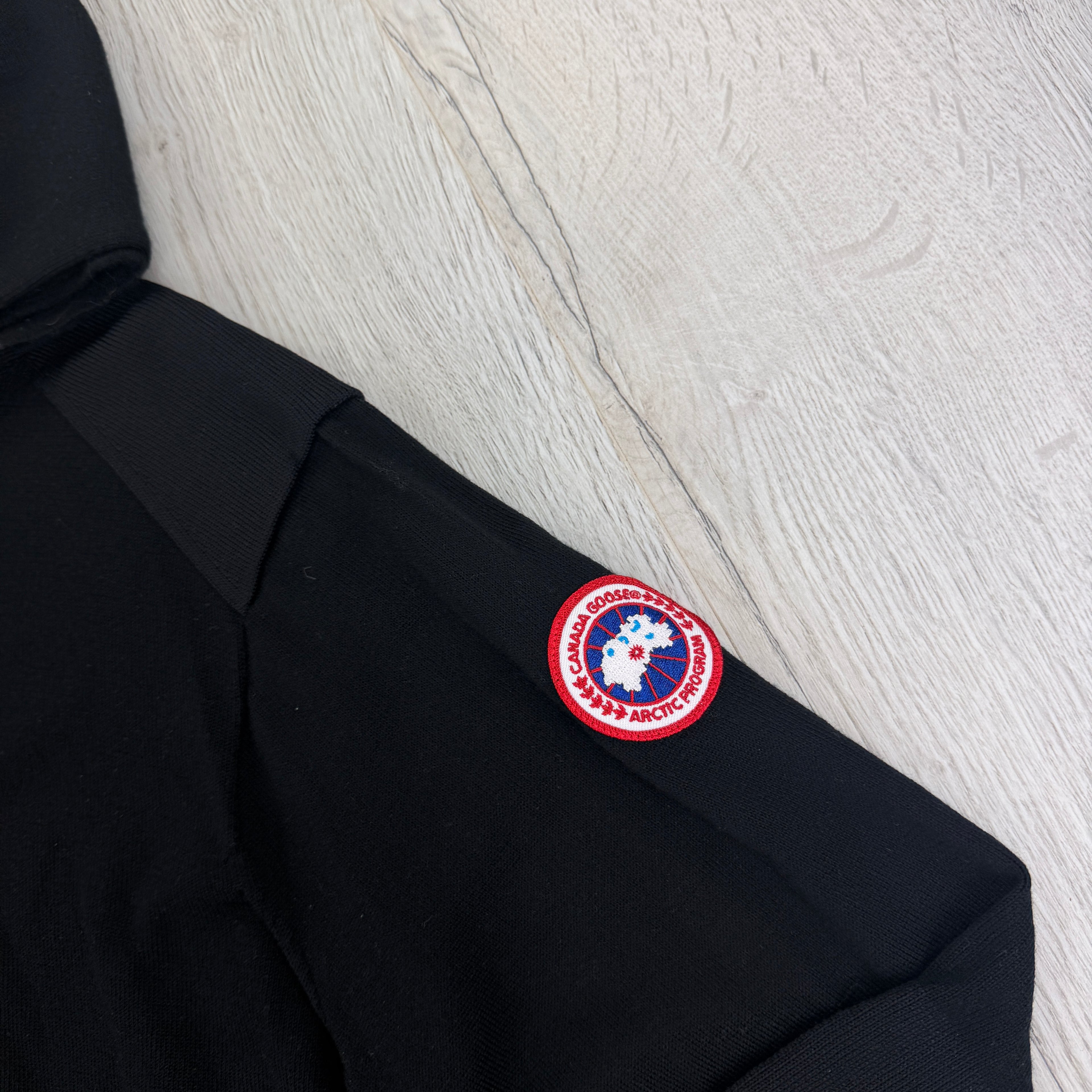 Canada Goose Men’s Black Pullover Hoodie - Large