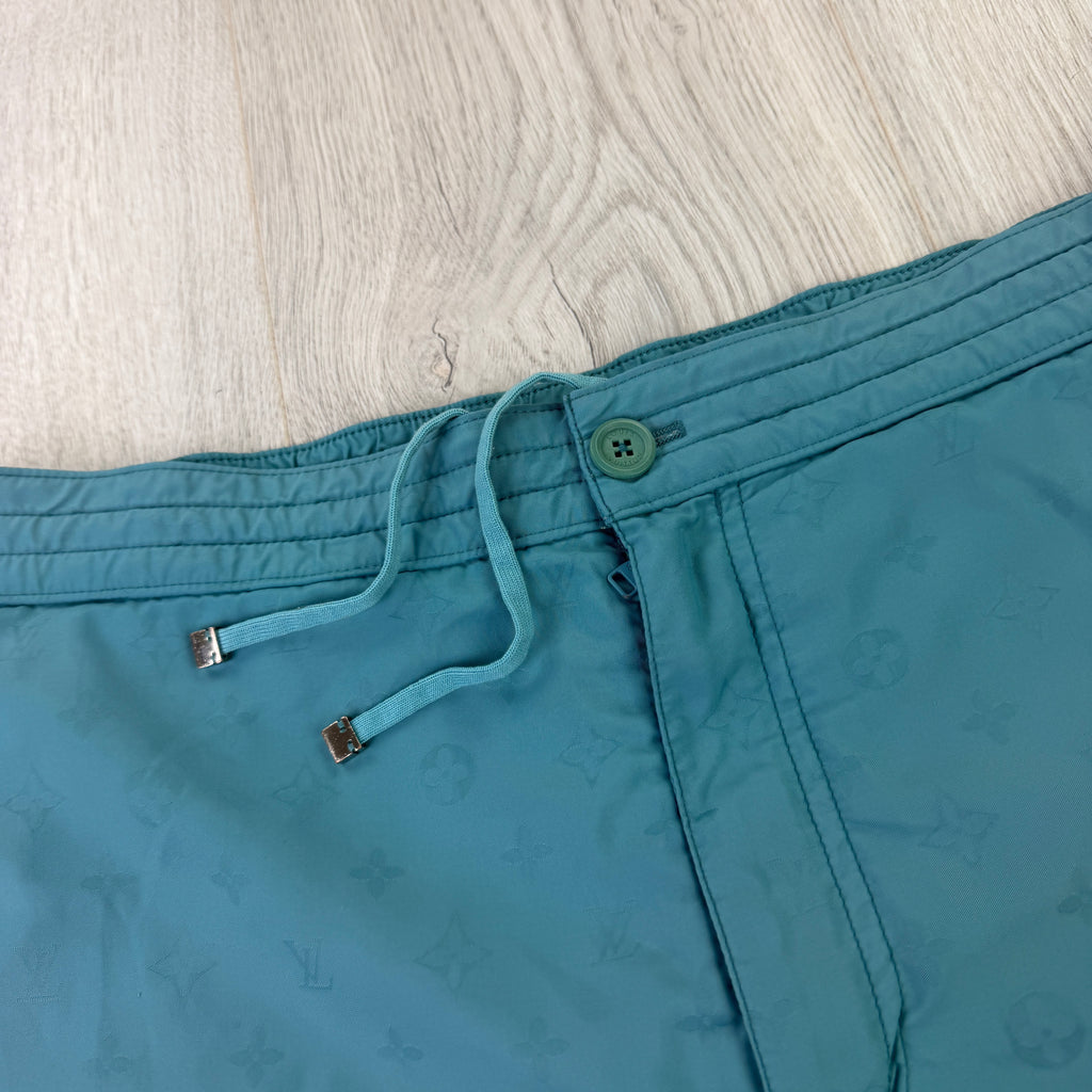 Louis Vuitton Men’s Baby Blue Swim Shorts - Small