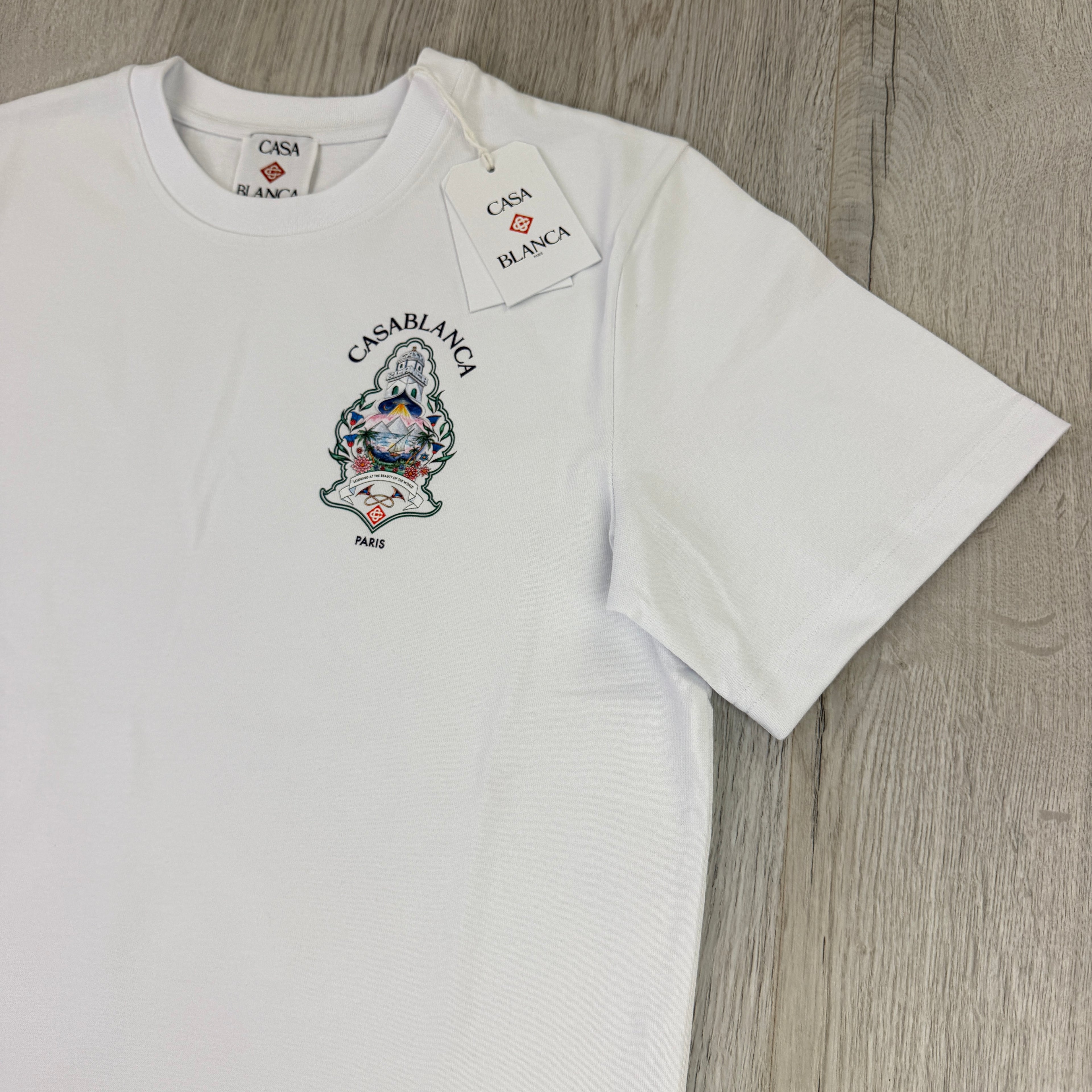 Casablanca Men’s White T-shirt