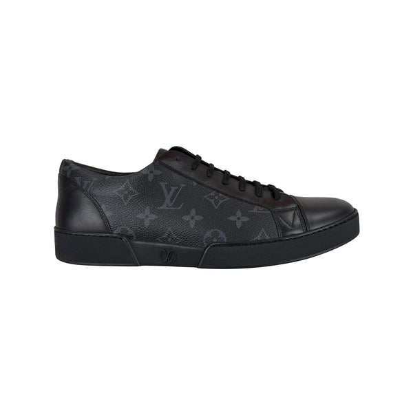 Louis Vuitton Men’s Black Damier Low Trainers - Uk 8 (Fit 8.5)