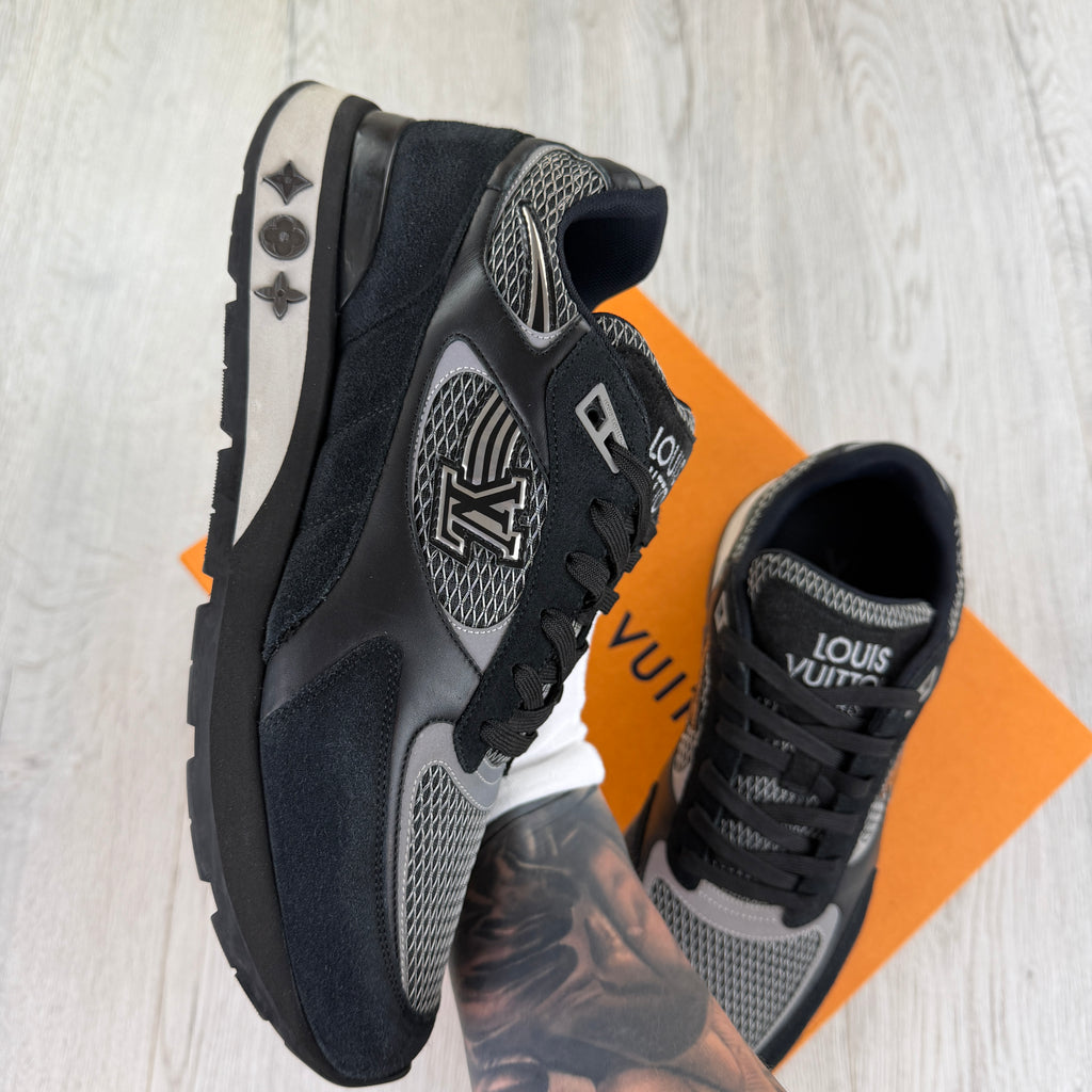 Louis Vuitton Men’s Black Run Away Trainers - Uk 7.5 (Fit 8)
