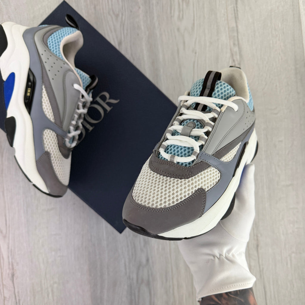 Dior B22 Men’s Baby Blue Runners - 42 (Fit Uk 7.5)