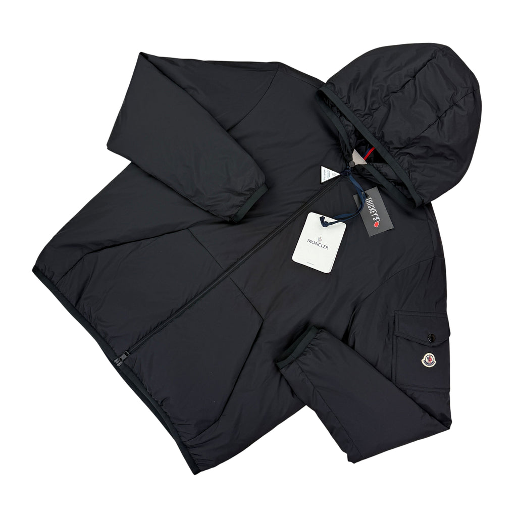 Moncler Men’s Monteynard Black Zip-up Jacket - Size 3