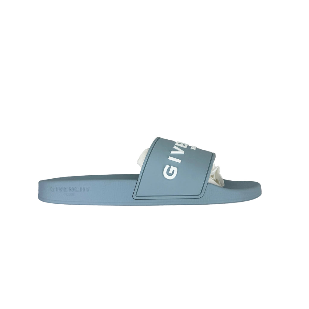 Givenchy Men’s Sky Blue Sliders