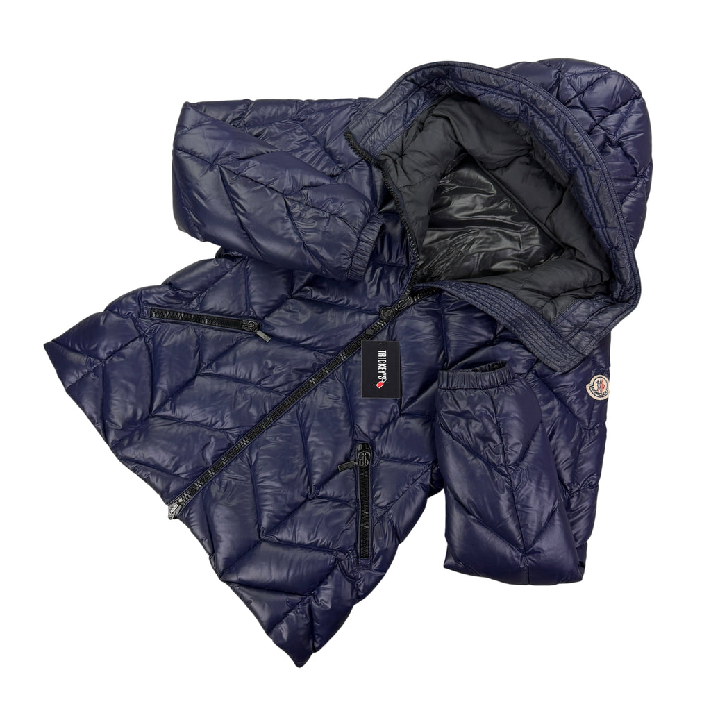 Moncler Women’s Badete Navy Zip-up Jacket - Size 4