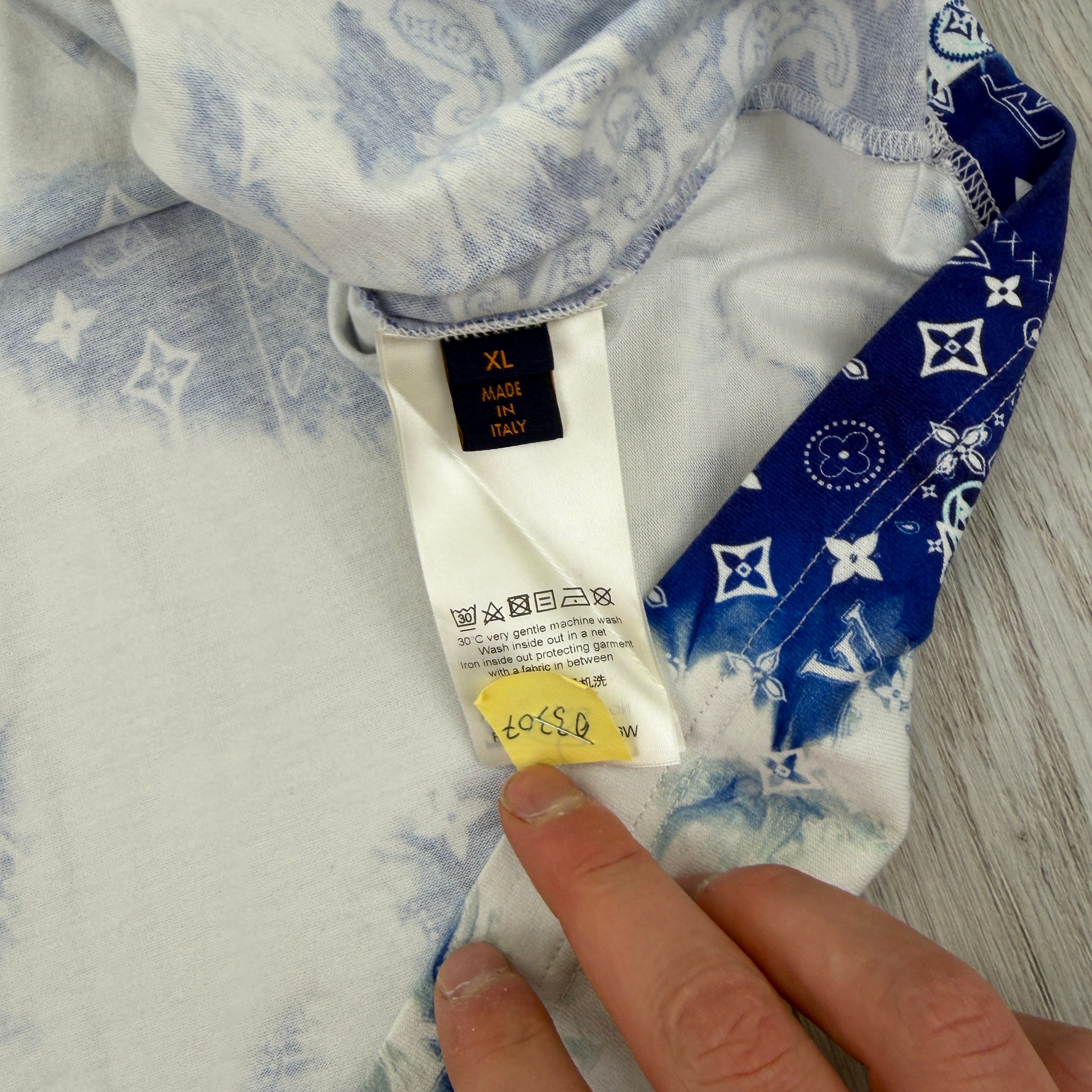 Louis Vuitton Men’s Monogram Bandana T-Shirt - XL