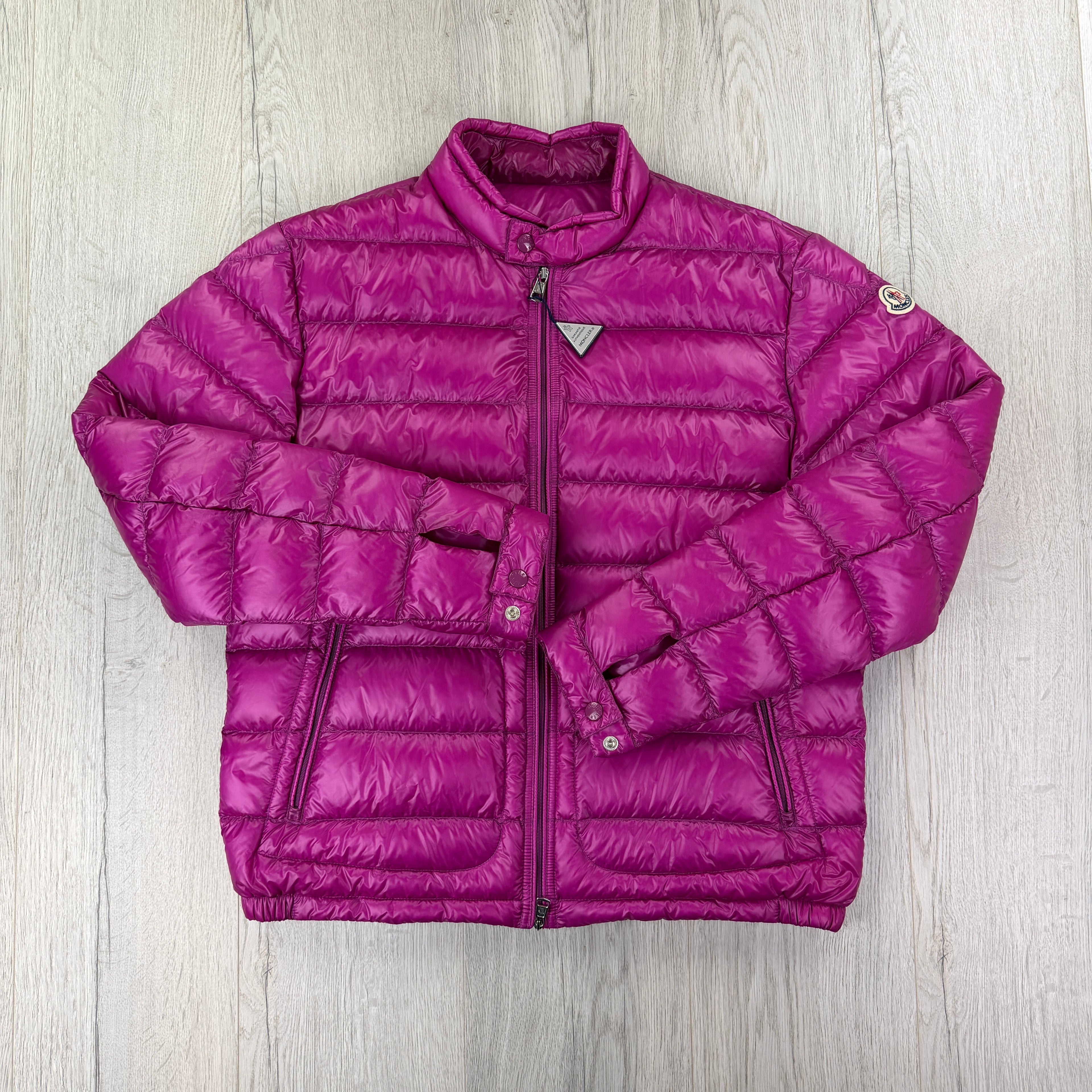 Moncler Acorus Men’s Purple Zip-up Jacket - Size 4