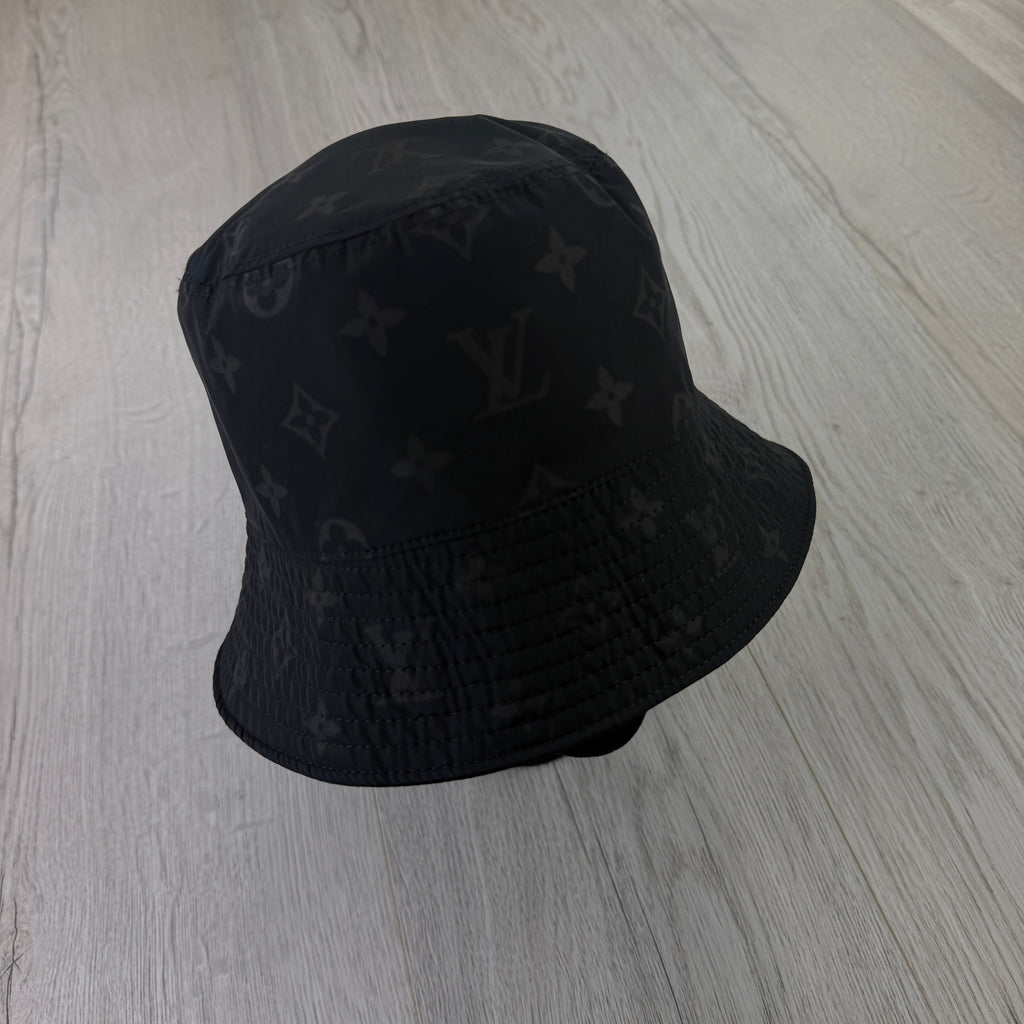 Louis Vuitton Men’s Black Monogram Bucket Hat