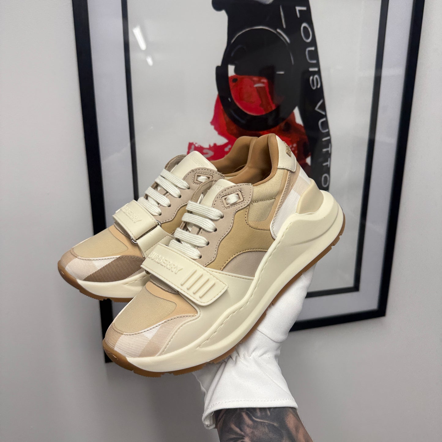 Burberry Women’s Ramsey Check Trainers