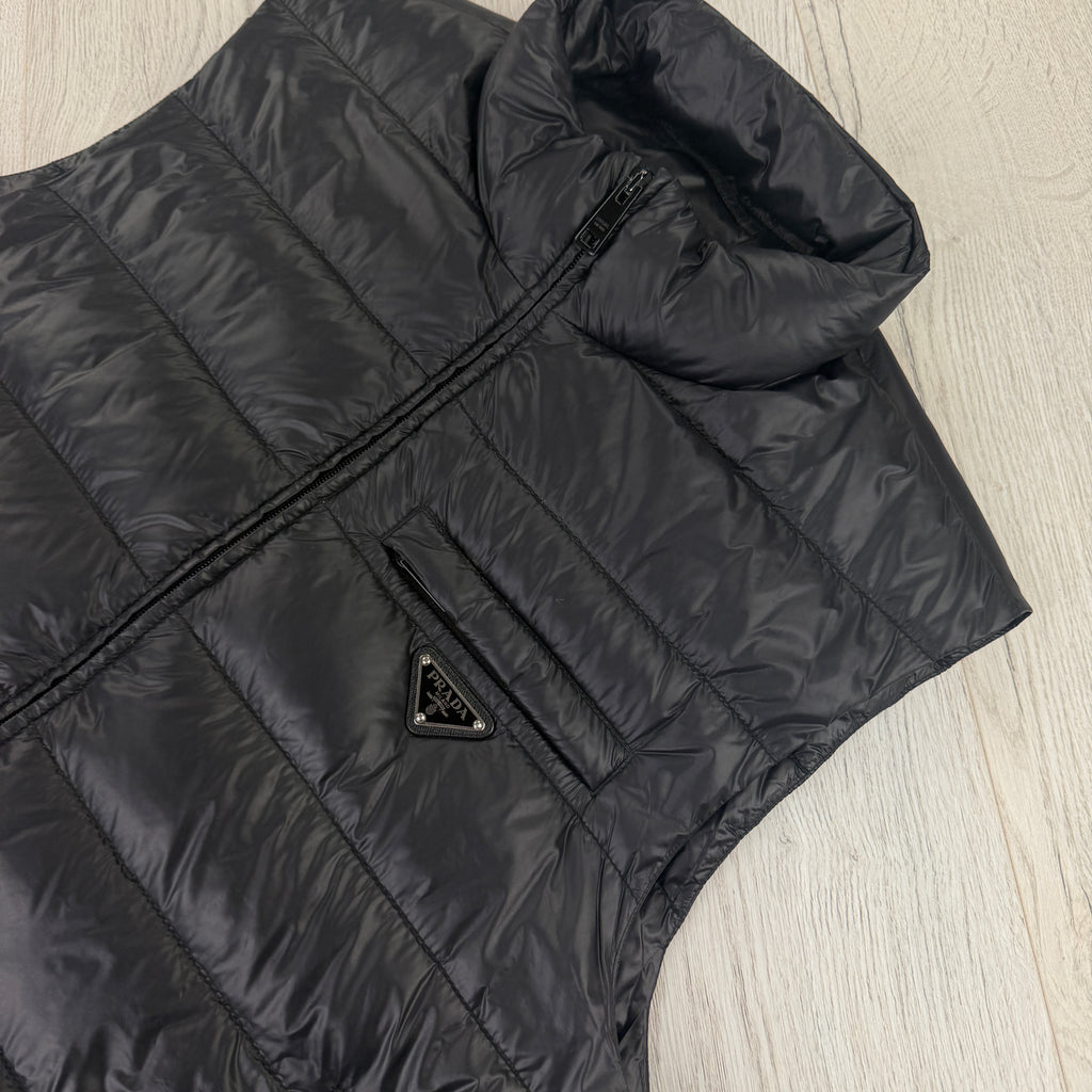 Prada Men’s Black Vest Gilet - 50 (M/L)