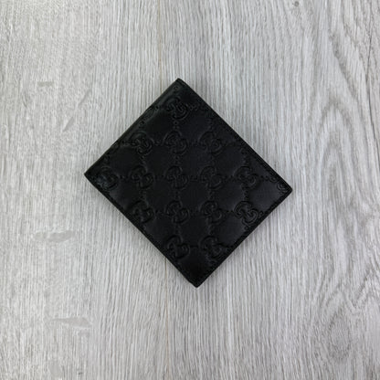 Gucci Men’s GG Leather Monogram Wallet