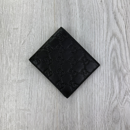 Gucci Men’s GG Leather Monogram Wallet