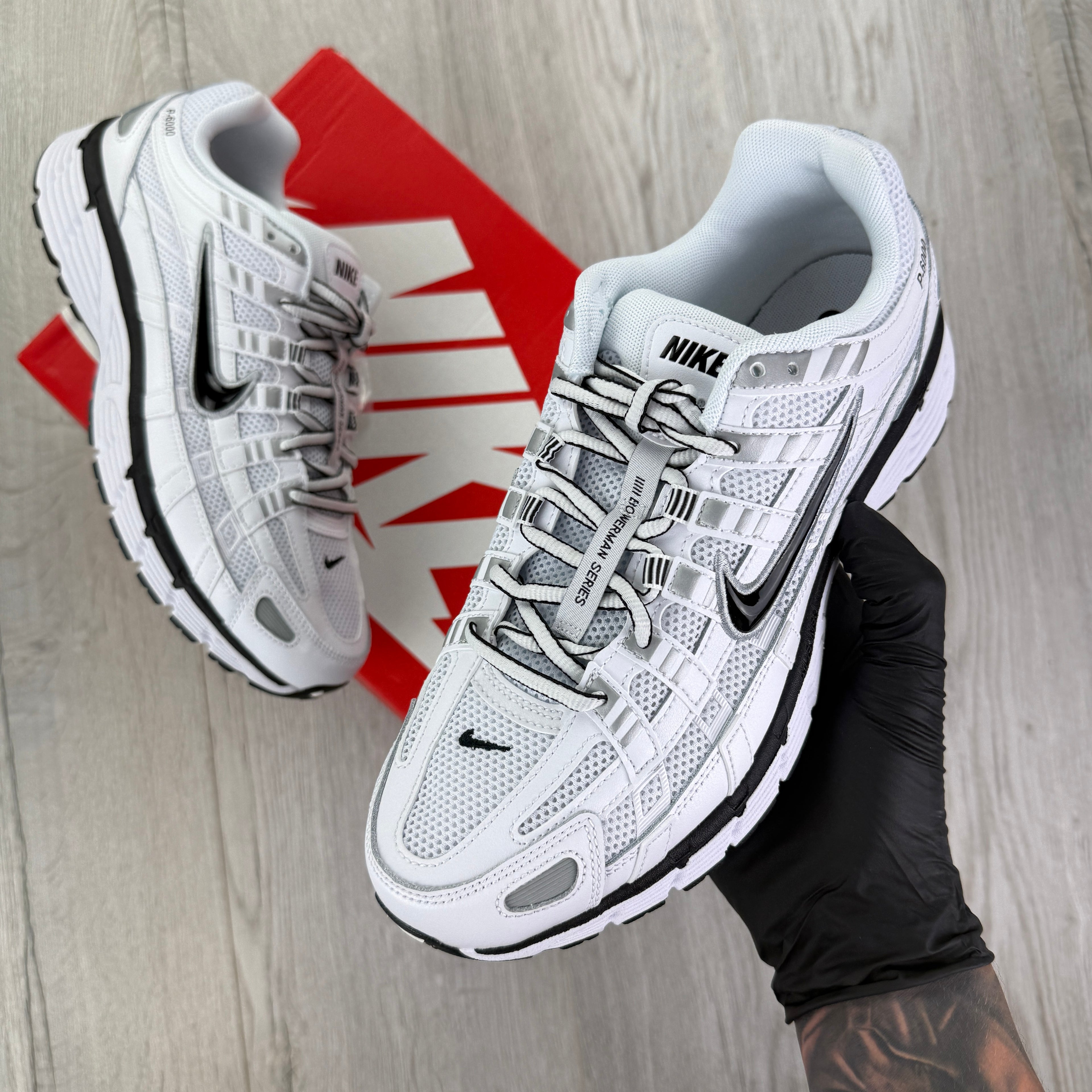 Nike Men’s P6000 Men’s White Black Trainers