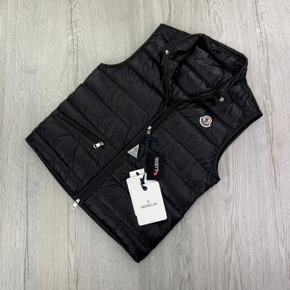 Moncler Men’s Black GUI Down Gilet