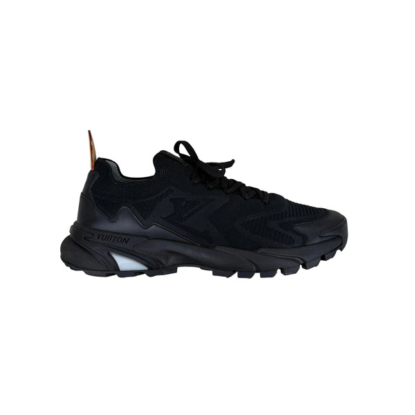 Louis Vuitton Men’s All Black Tatic Trainers - Uk 8 (Fit 9)