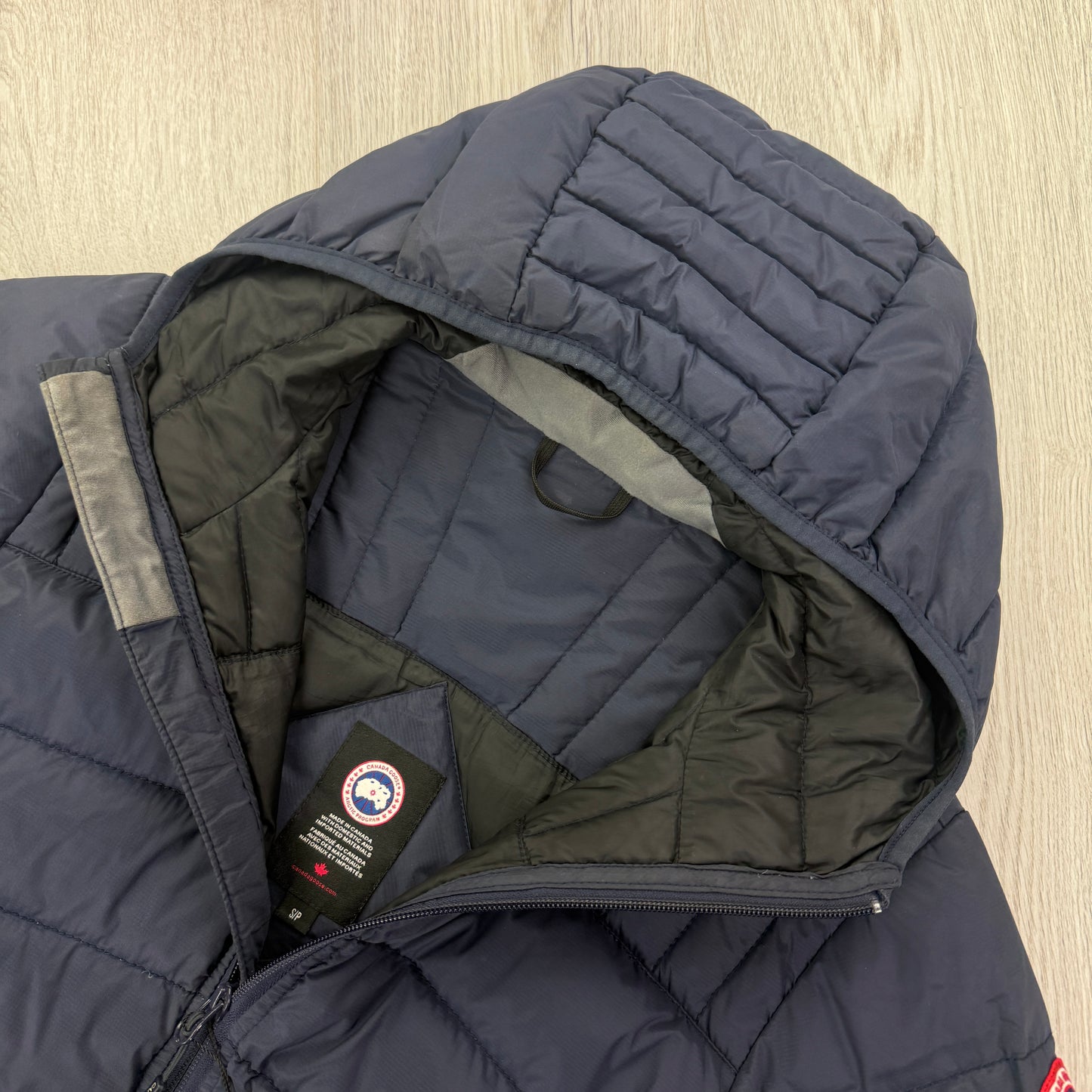 Canada Goose Women’s Navy Zip-up Jacket - Small