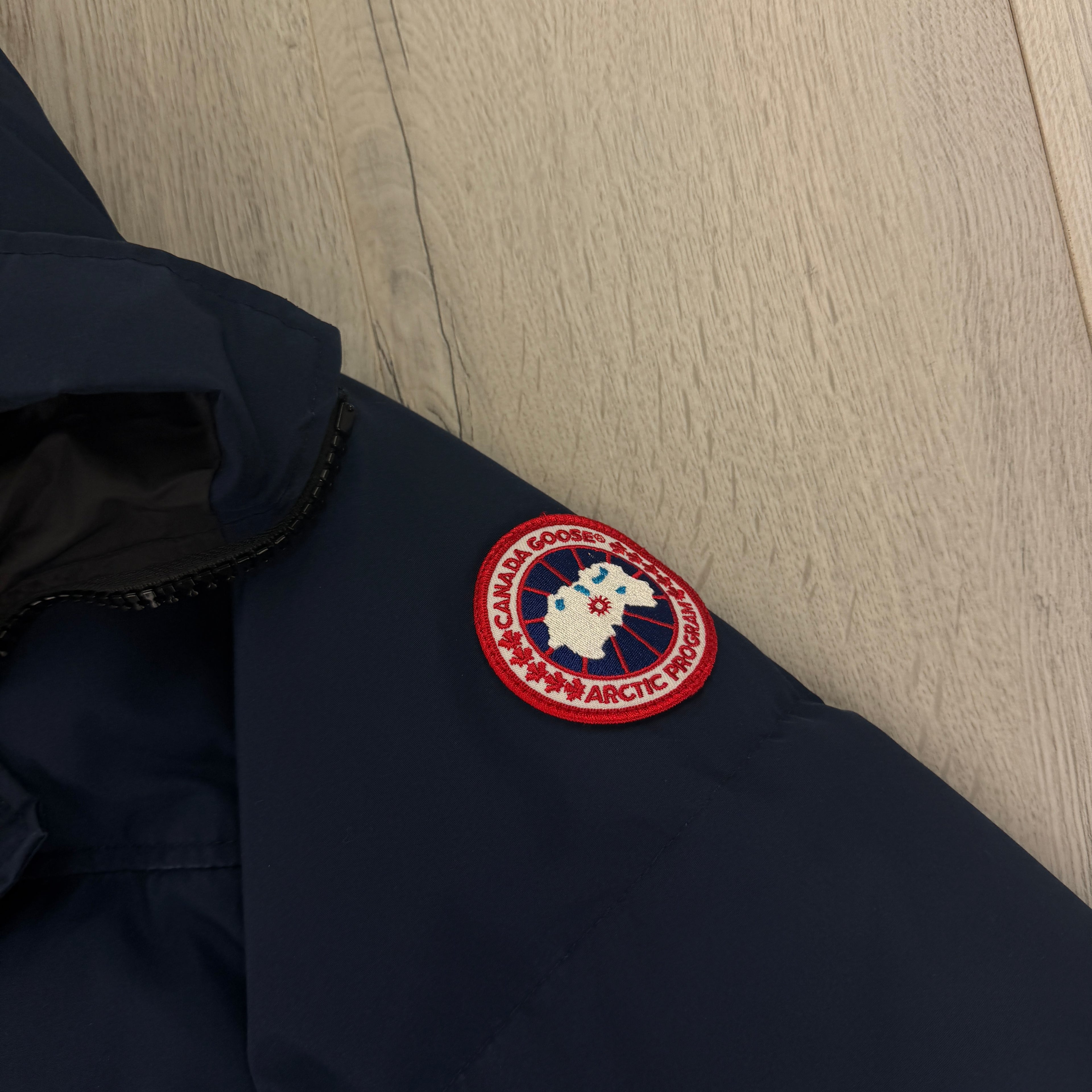 Canada Goose Men’s Navy MacMillan Down Jacket - Large